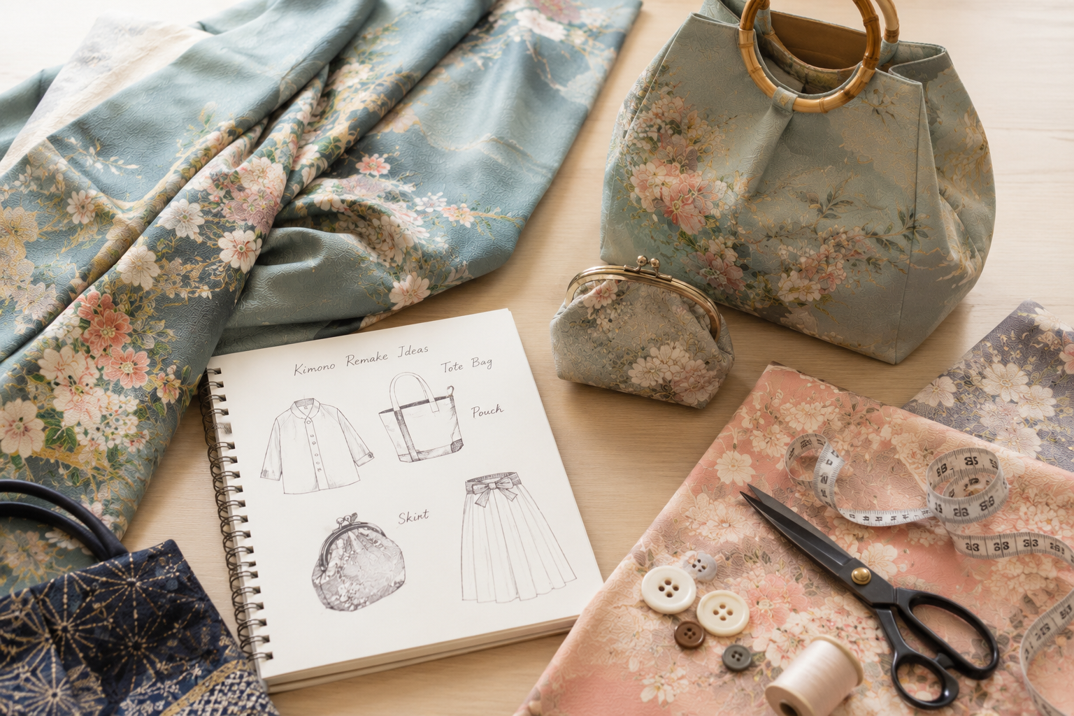 Things to Keep in Mind When Remaking a Kimono