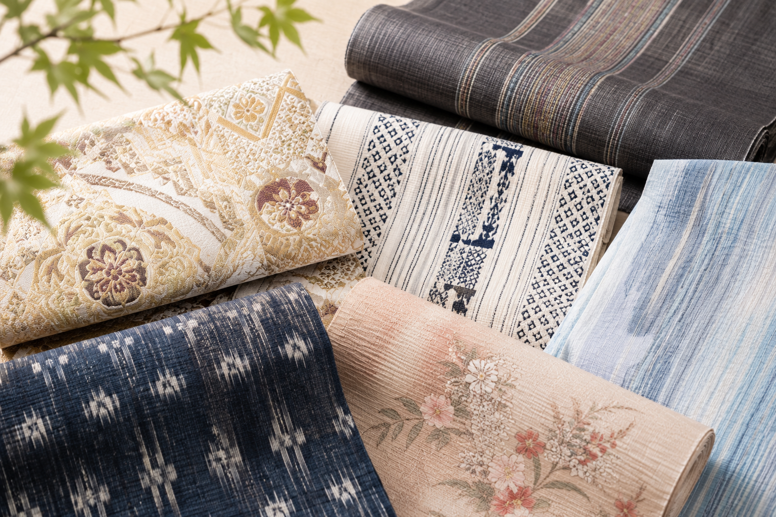 Woven vs. Dyed Kimono