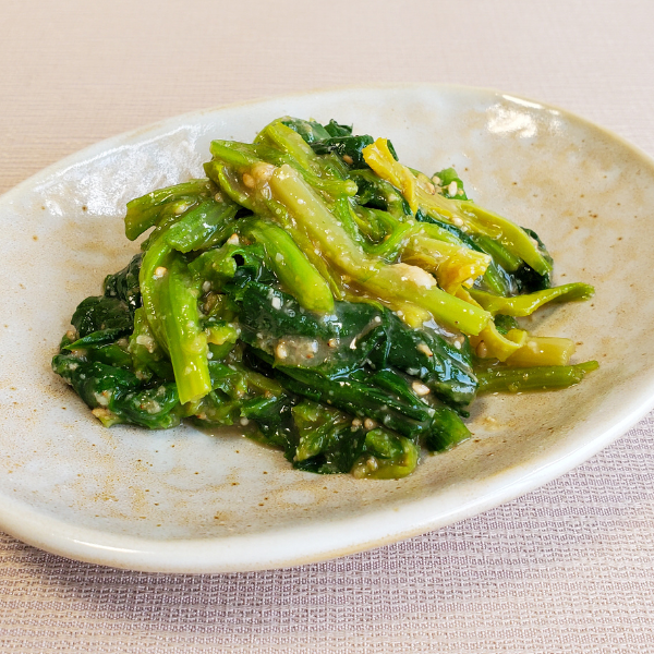 砂糖なしでやさしい甘さ！甘酒しょうゆで簡単「ほうれん草のごま和え」