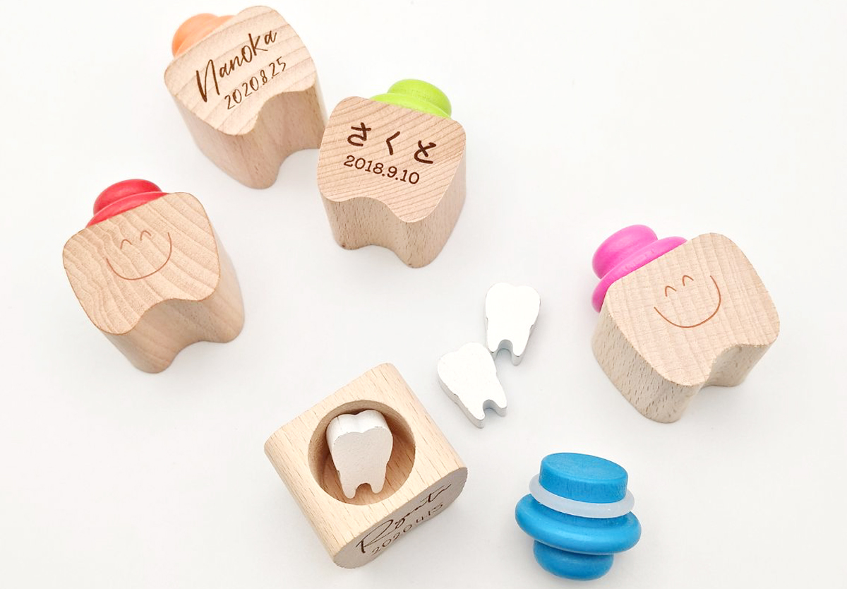 👶店長セレクト★乳歯ケース（名入れ可！）