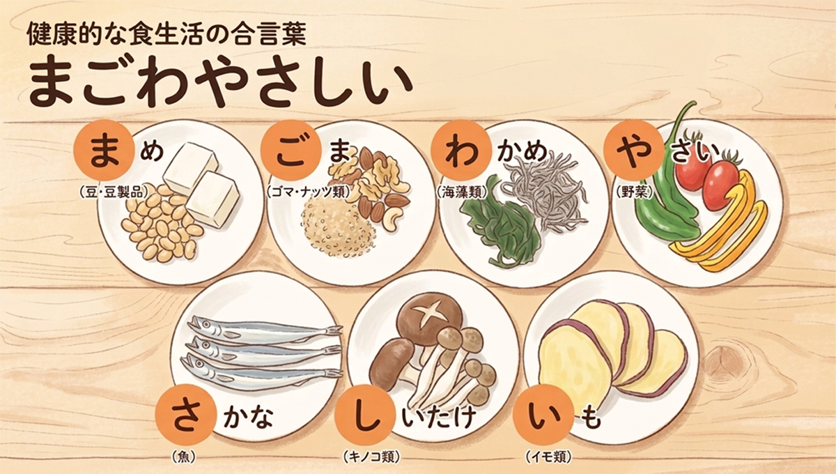 🍳手抜き主夫の及第点『まごわやさしい』のススメ