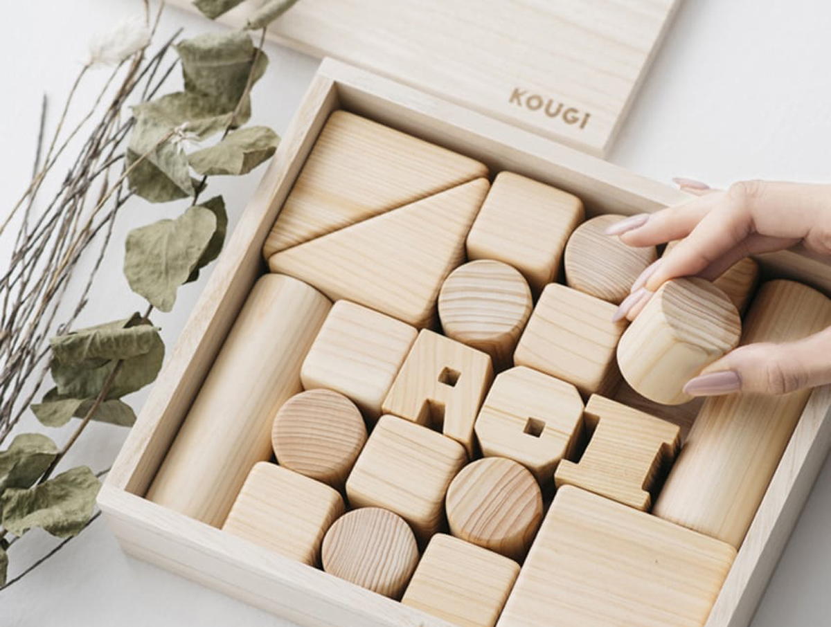 KOUGI『おなまえ積み木』のご紹介