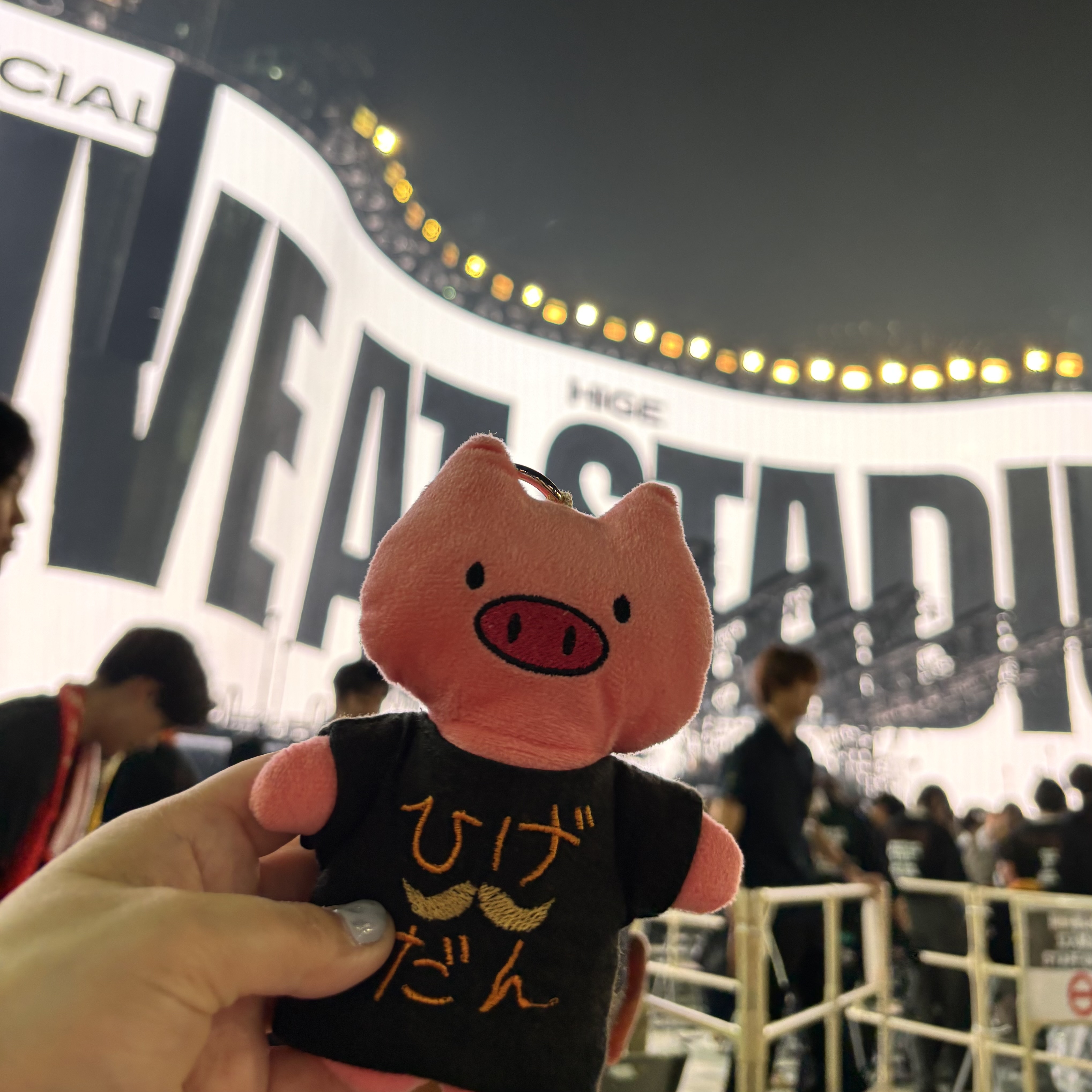 ぶたちゃんと推し活ライブへGO!