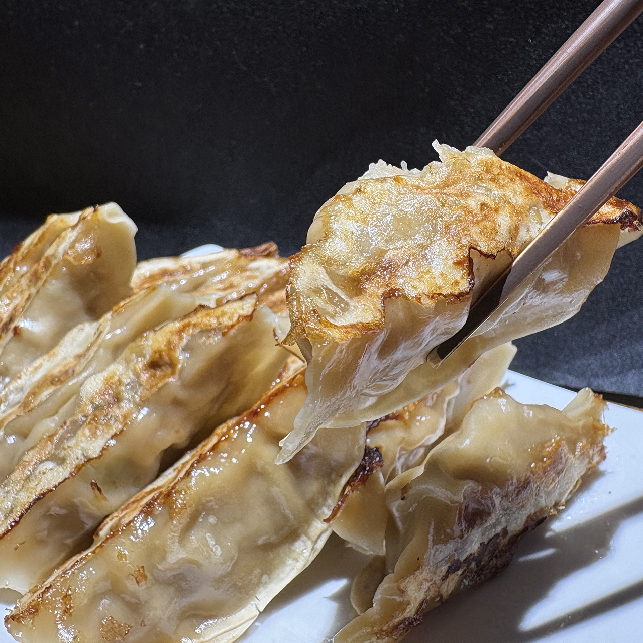 猪餃子の撮影
