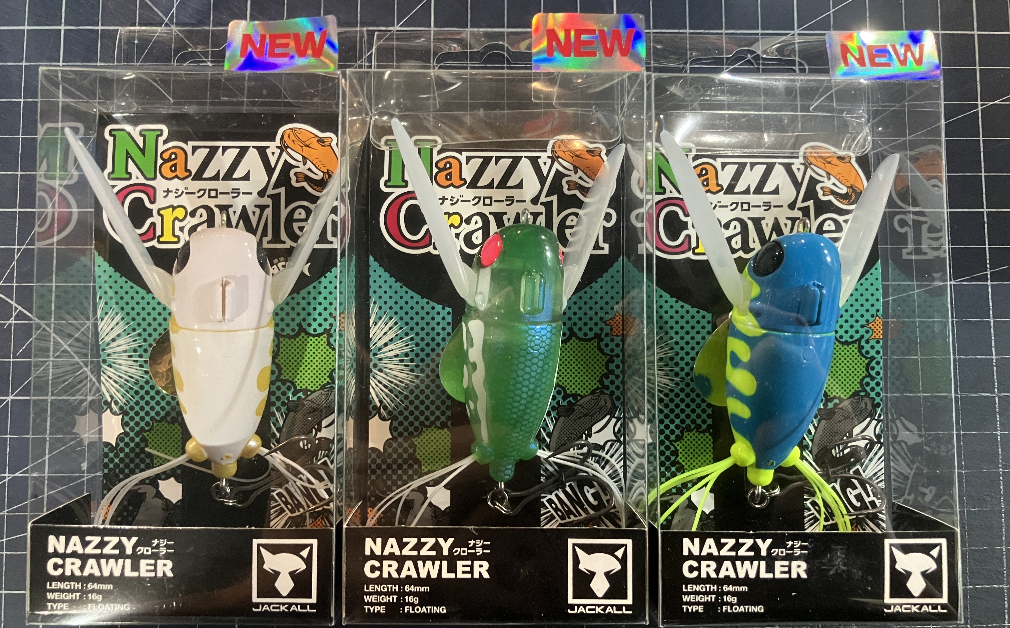 ナマズ、雷魚ルアー入荷。