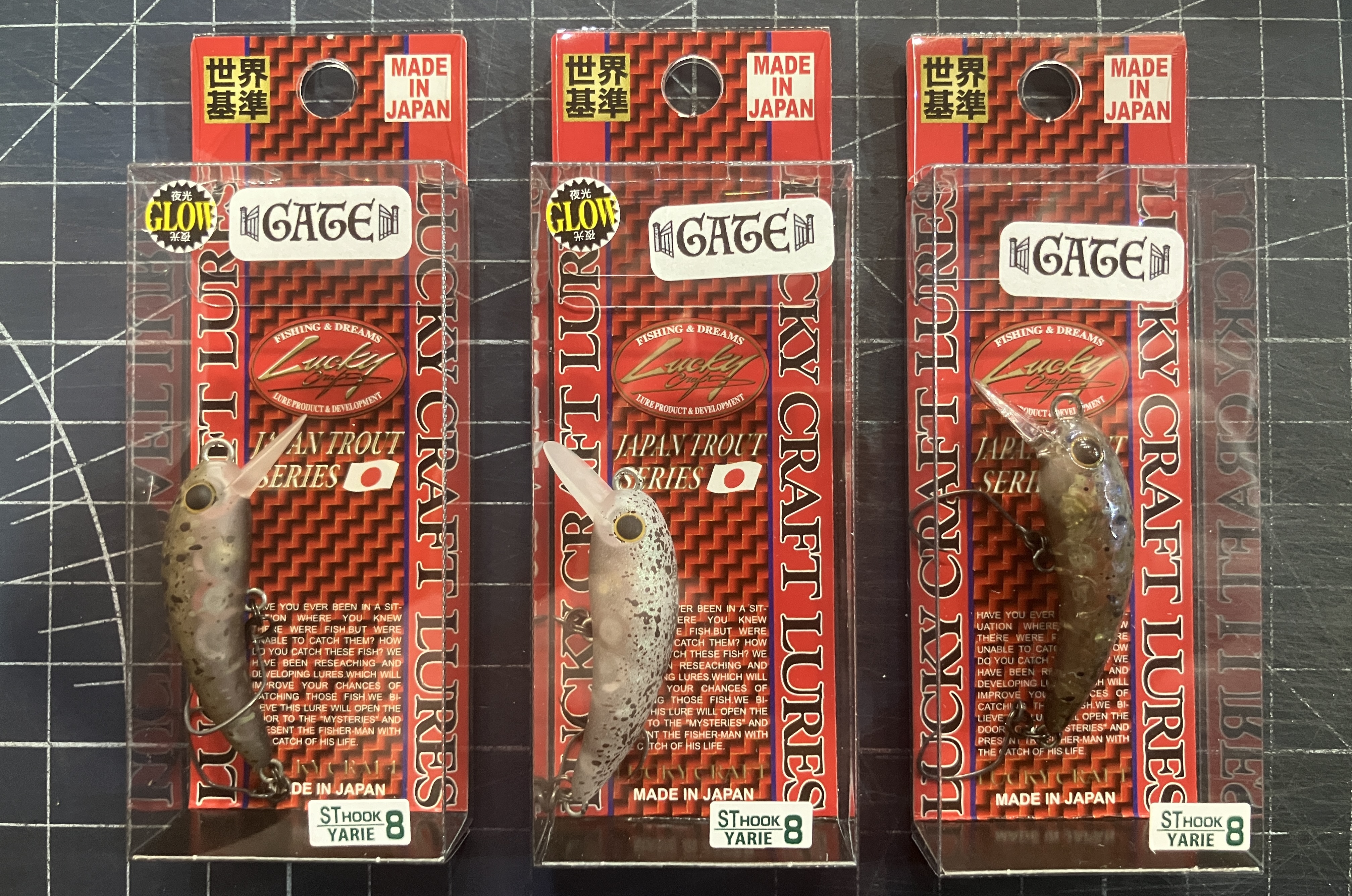 トラウト用品入荷