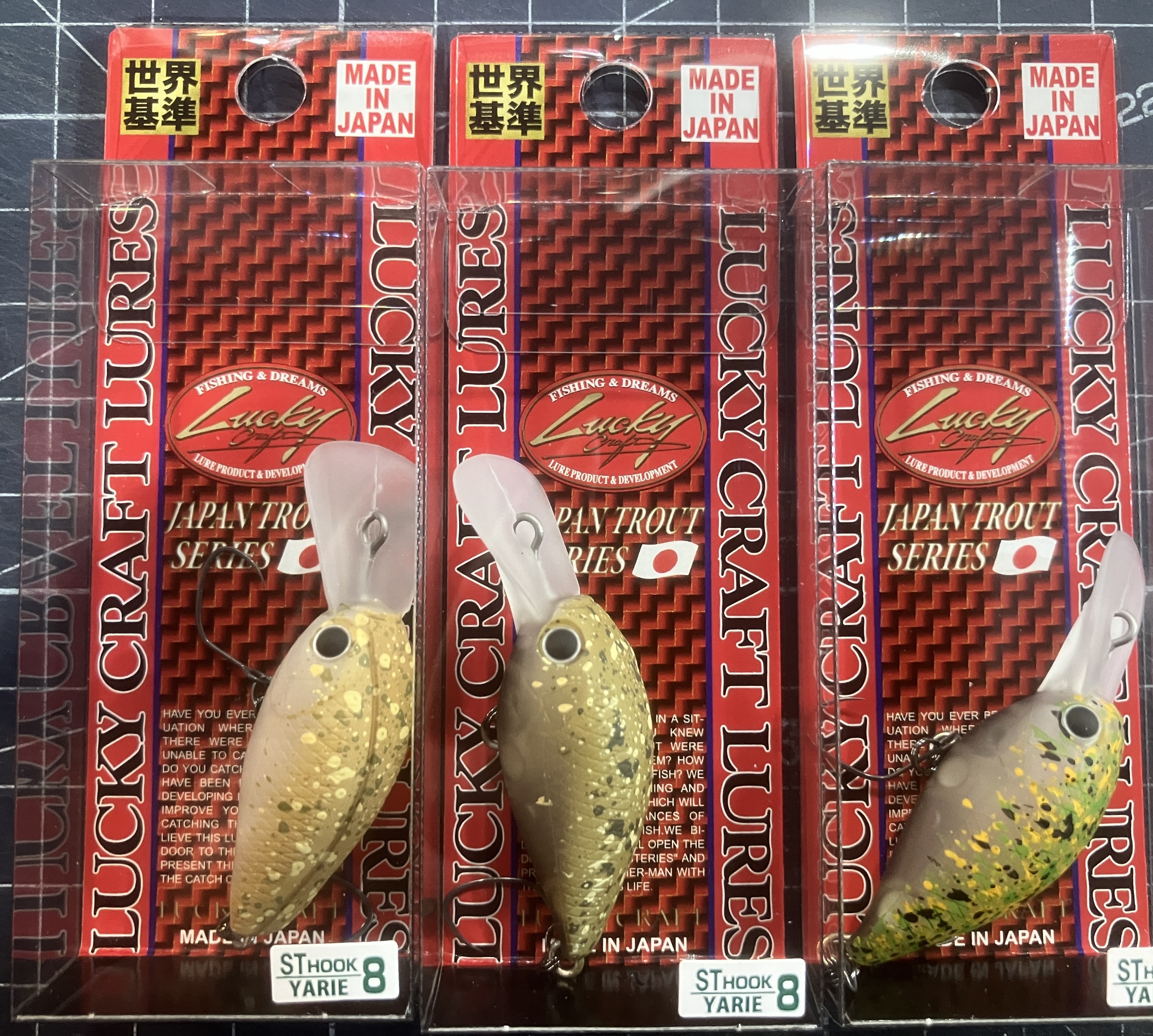 トラウト用品入荷！