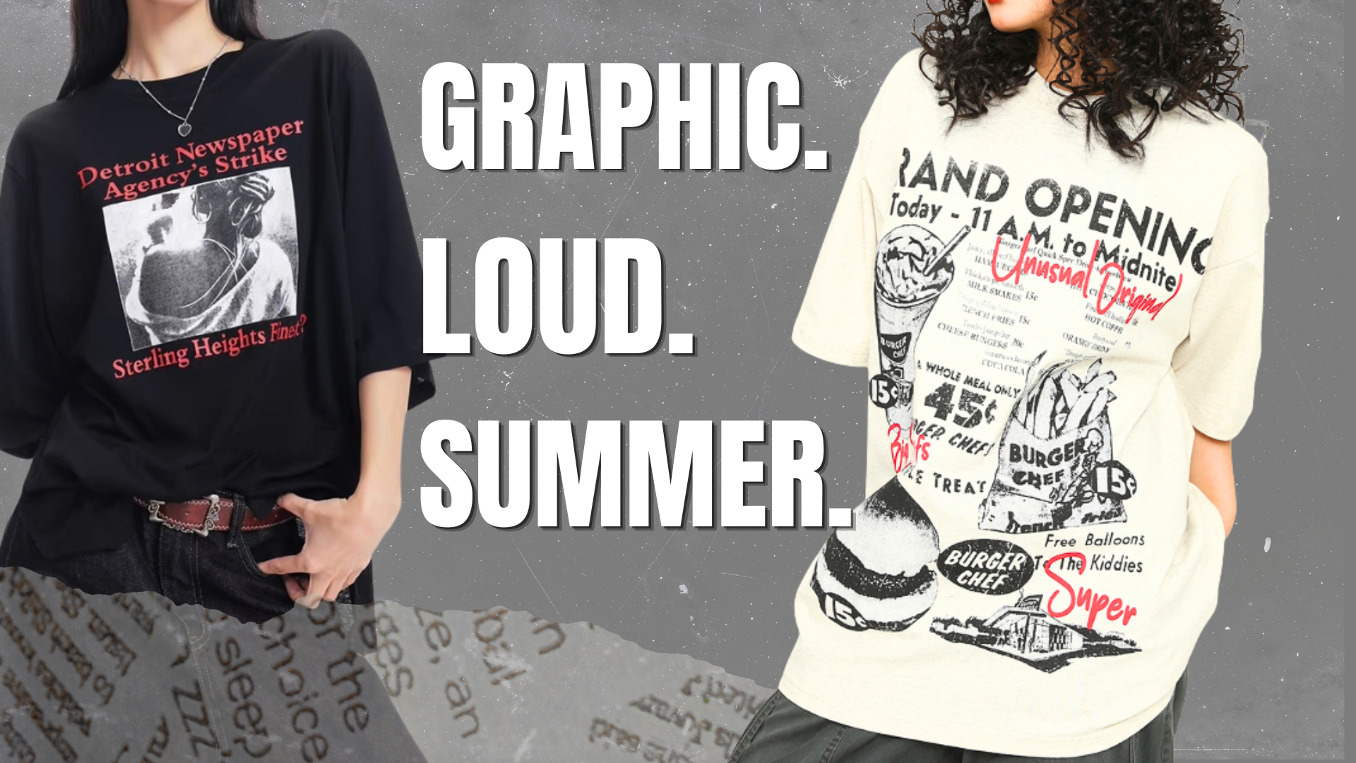 GRAPHIC. LOUD. SUMMER.