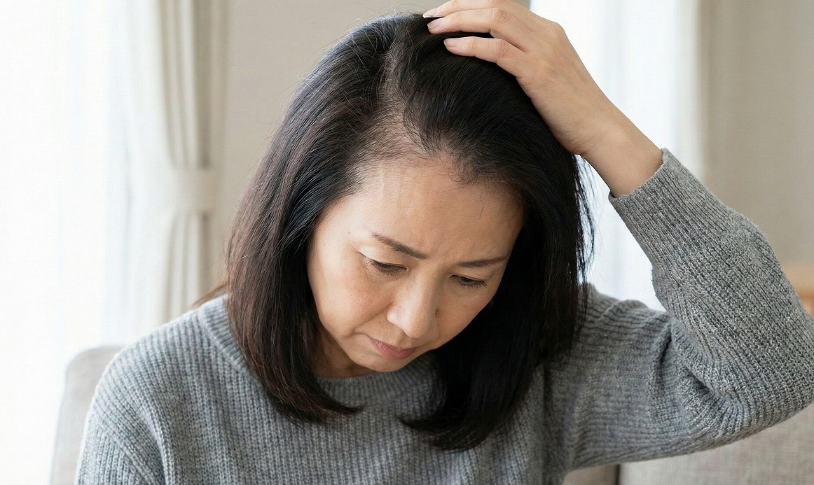 前髪・こめかみの薄さ。 「どうカバーすれば自然に見えるのか」　にお答えします