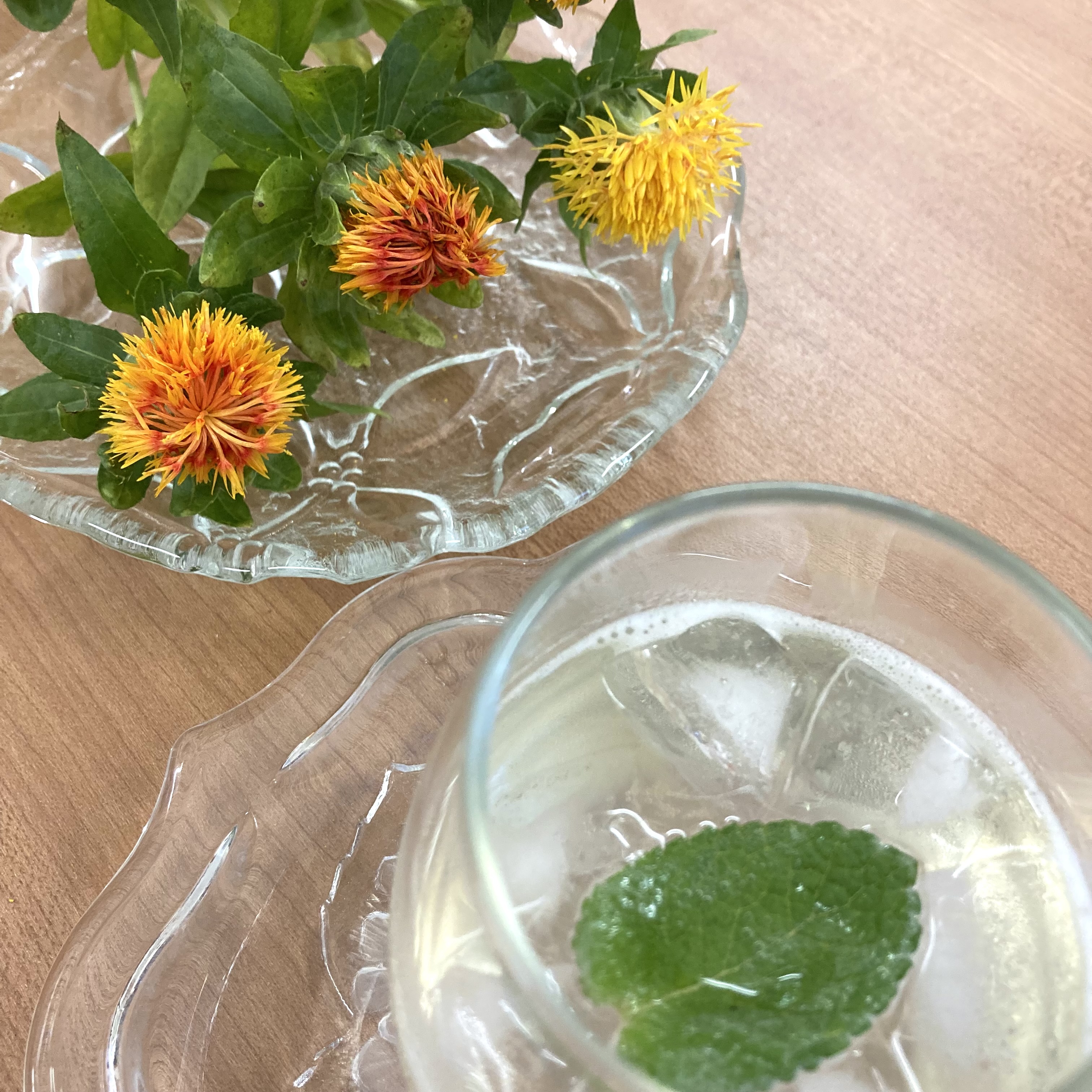 紅玉シードル_ドライ_氷を浮かべて