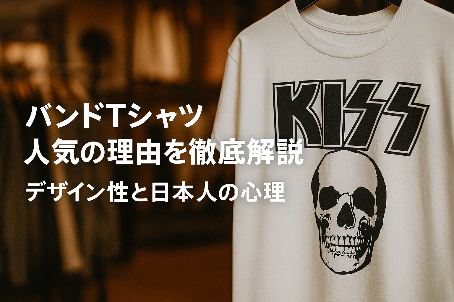 日本人の真理？バンドTシャツ人気の理由【徹底解説】