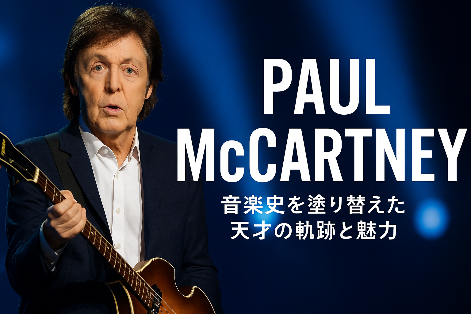 天才の所業!?ポール・マッカートニーのすべて─音楽史を塗り替えた天才の軌跡と魅力