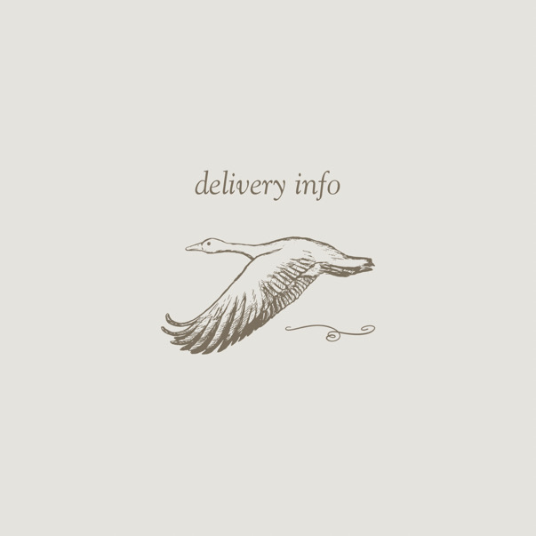 delivery info