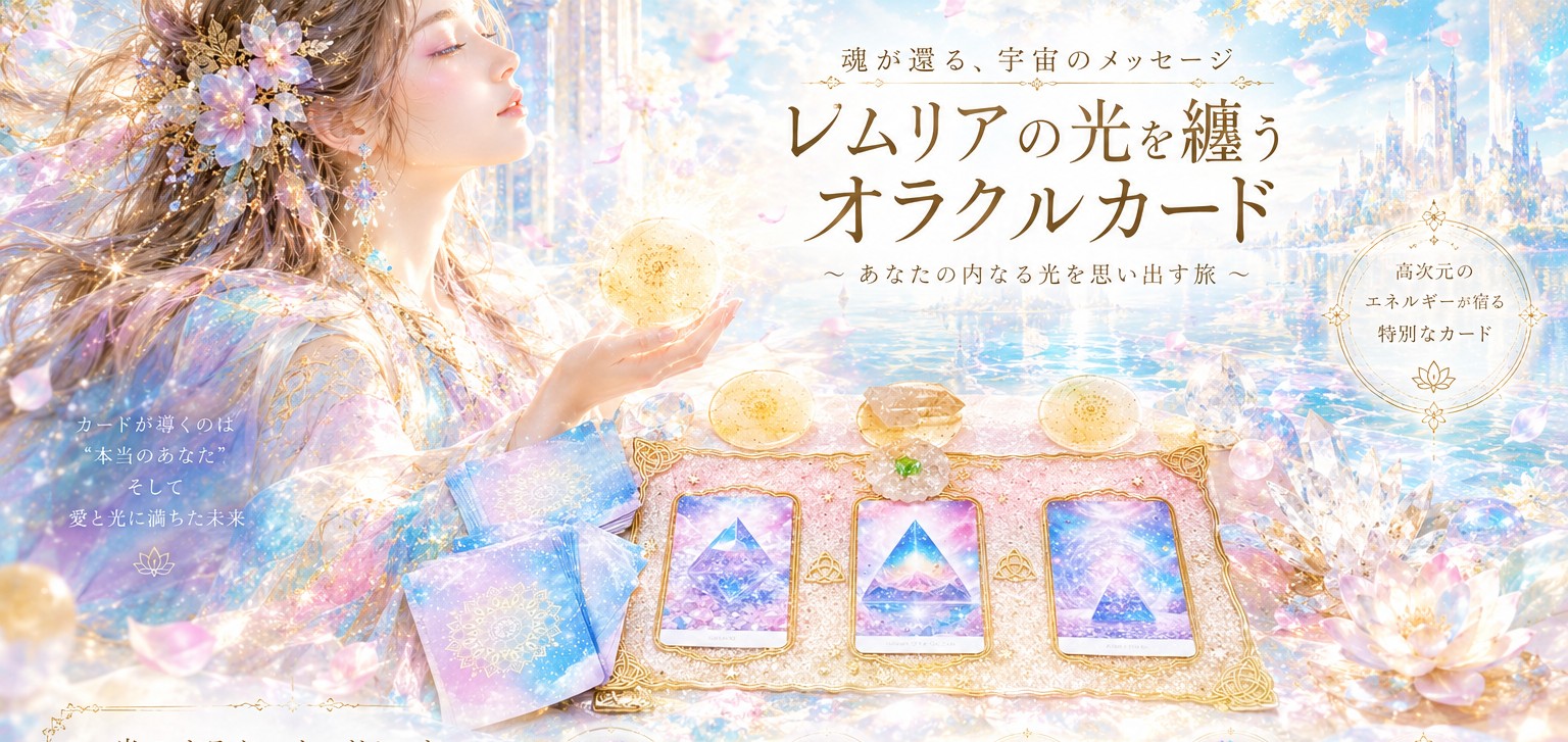 オリジナルオラクルカード発売から2周年を迎えました！ありがとうございます。