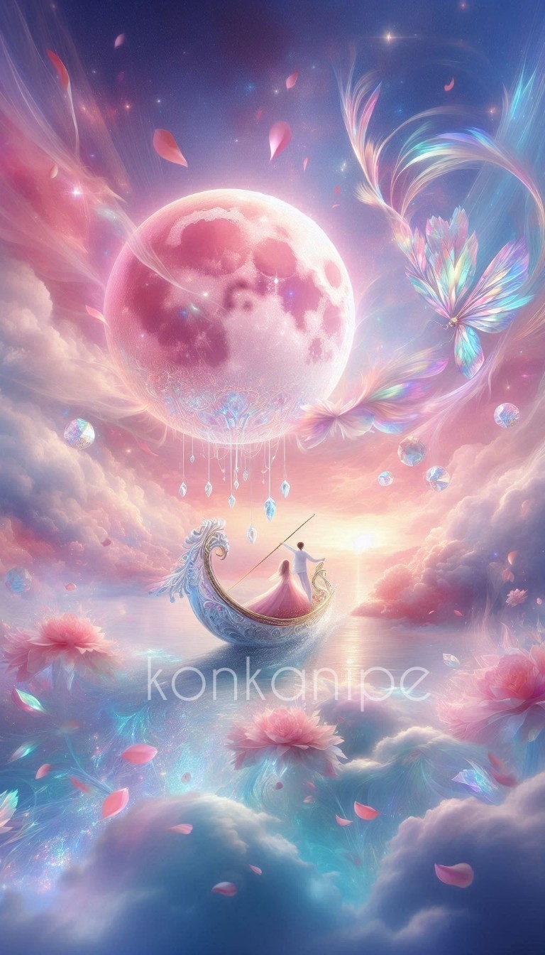 4月2日の満月はピンクムーン！