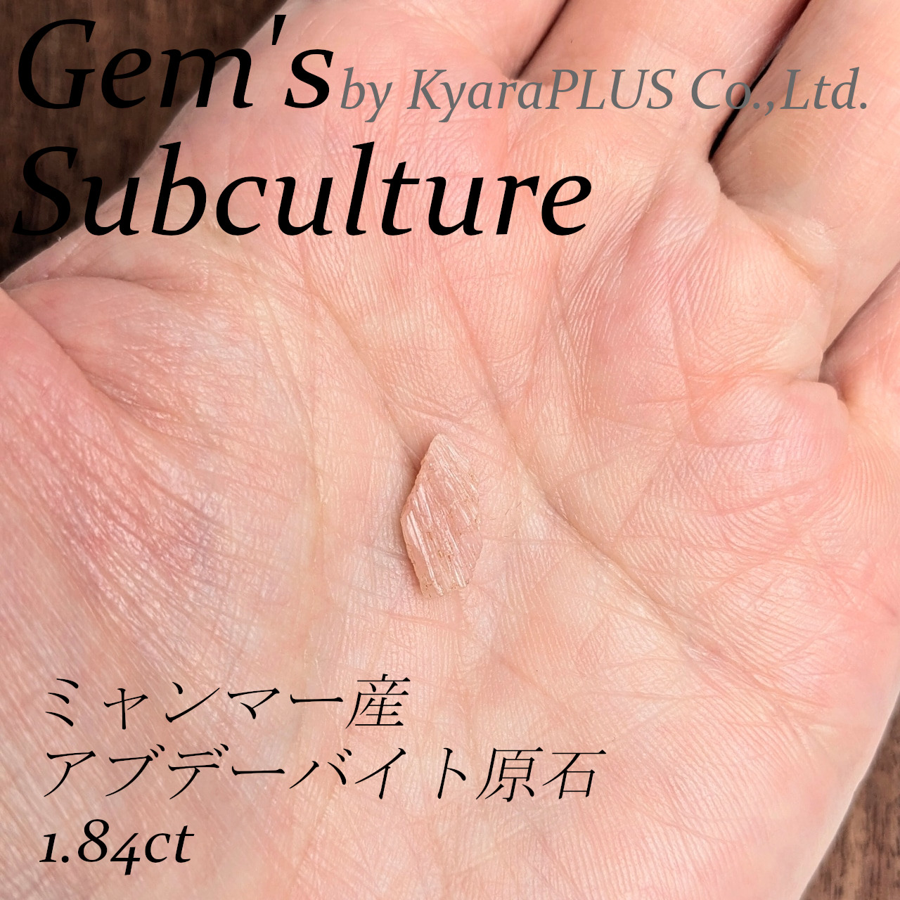 これから少しずつ情報が明らかになっていくであろう“発展途上の宝石”