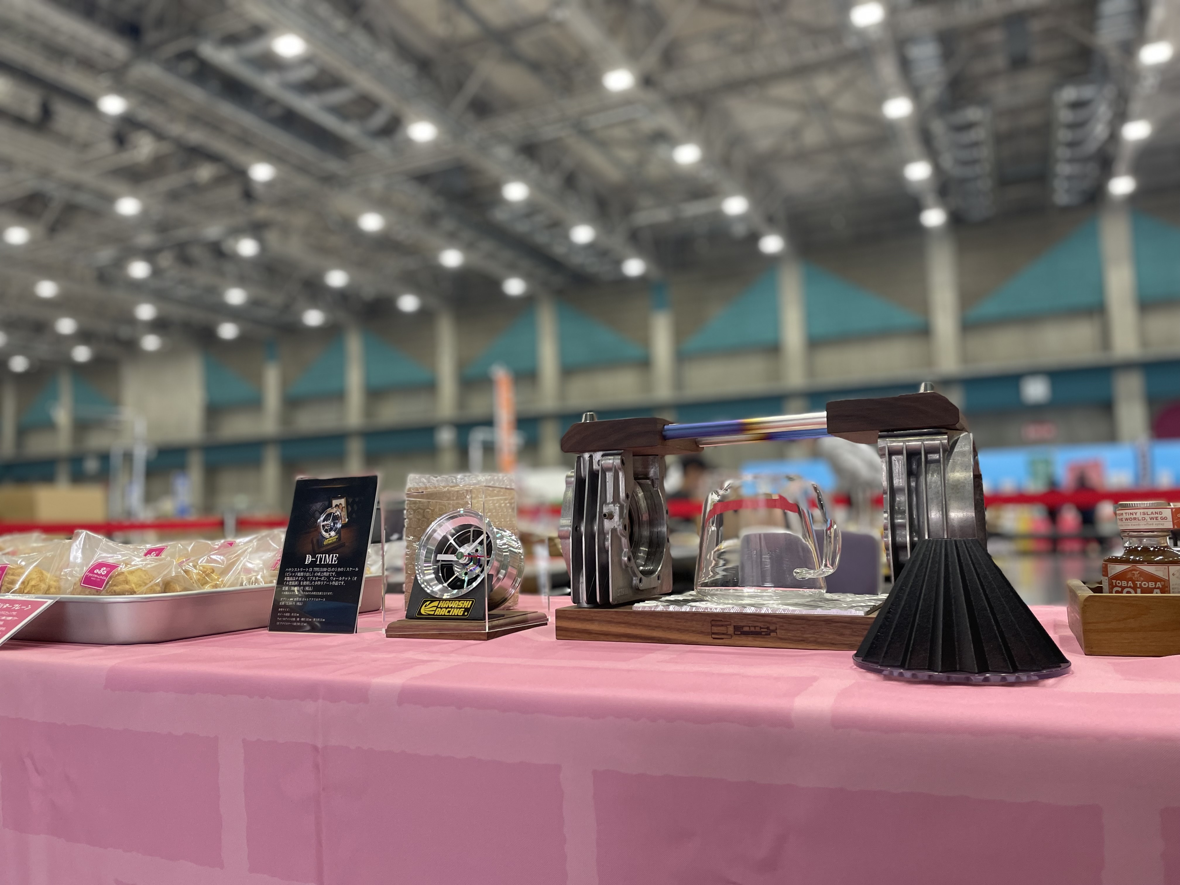 「D-TIME」「T-TIME」を間借り展示しました。