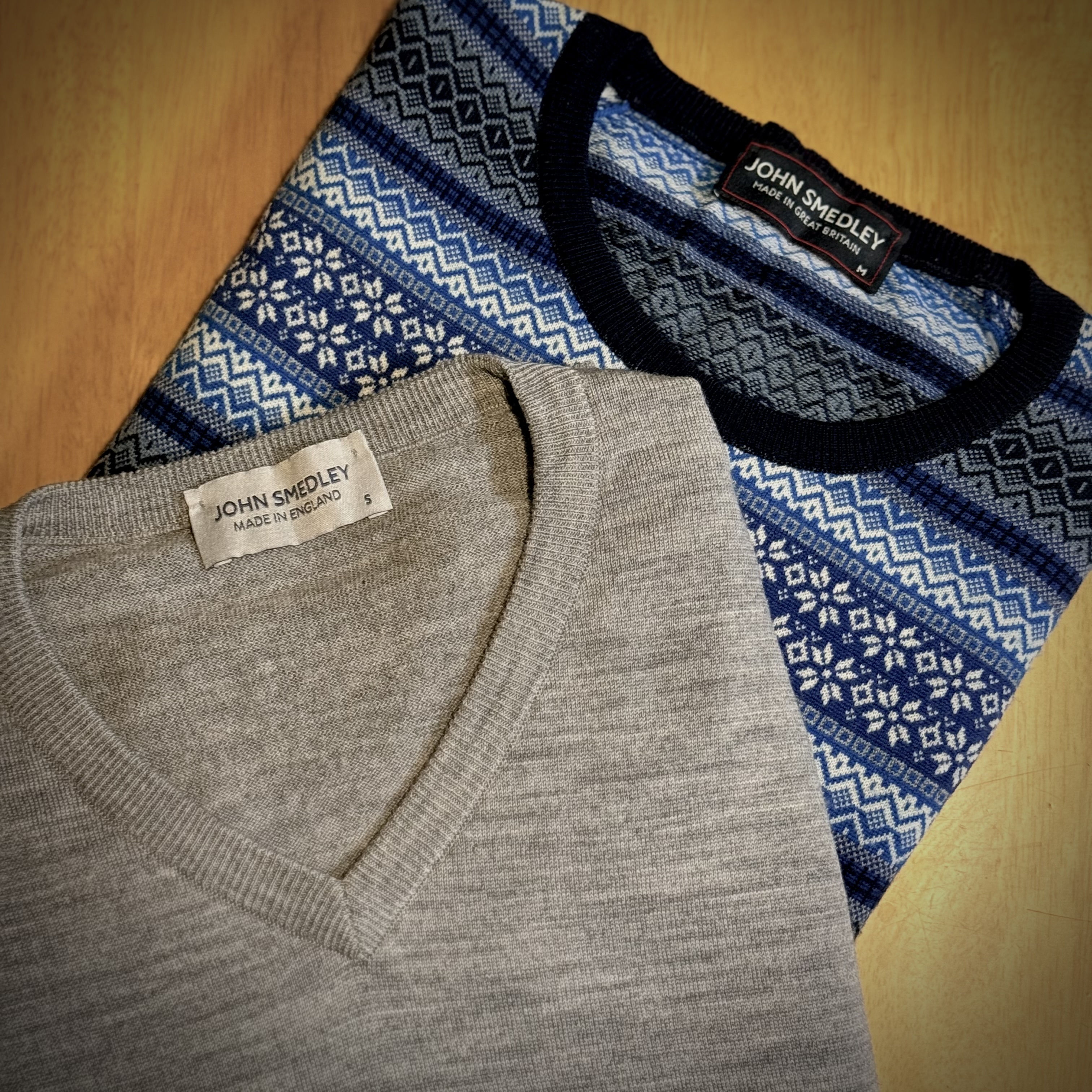 《John Smedley》ハイゲージニット