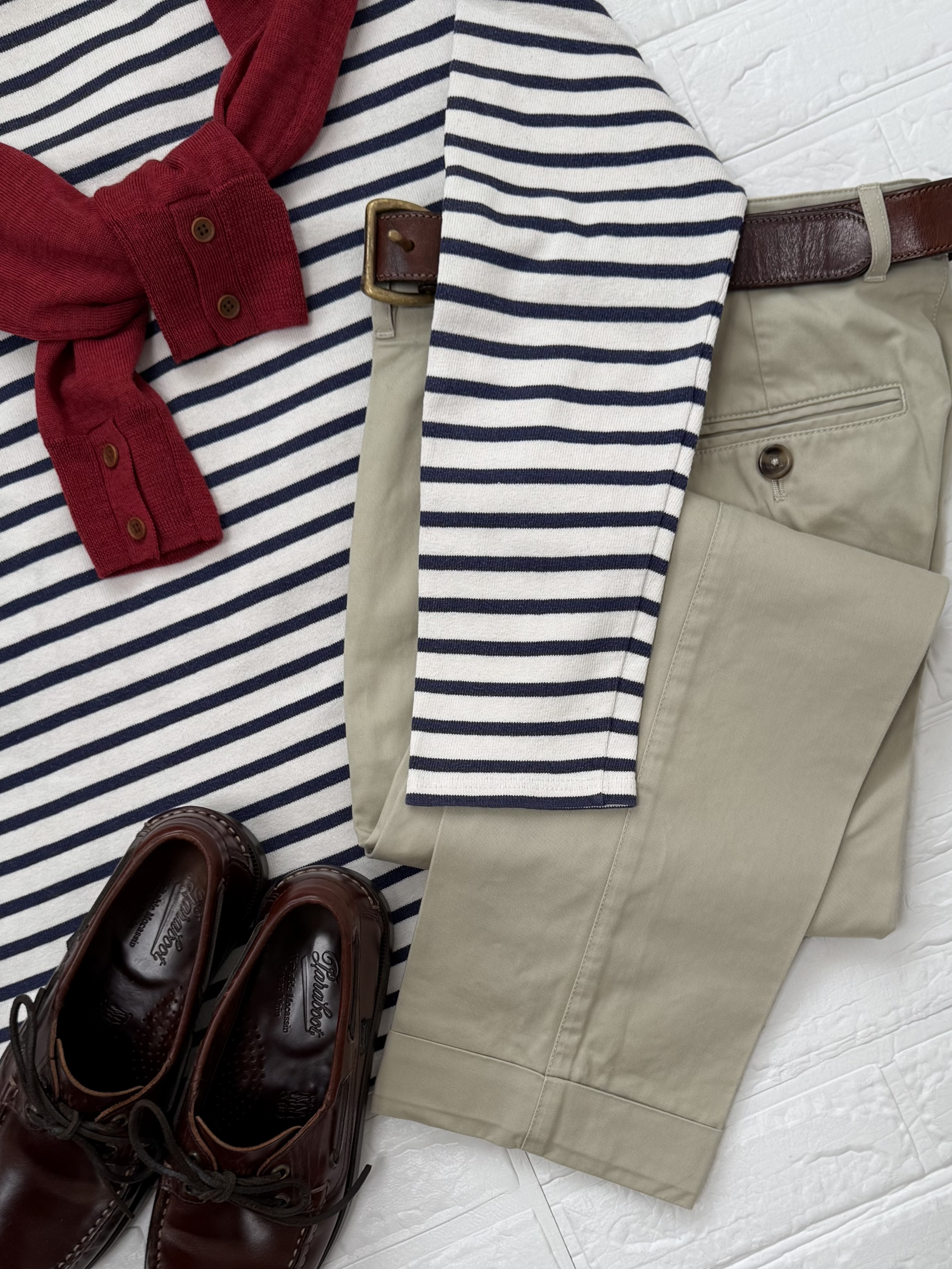 トラッドの定番【ベージュコットンパンツ】