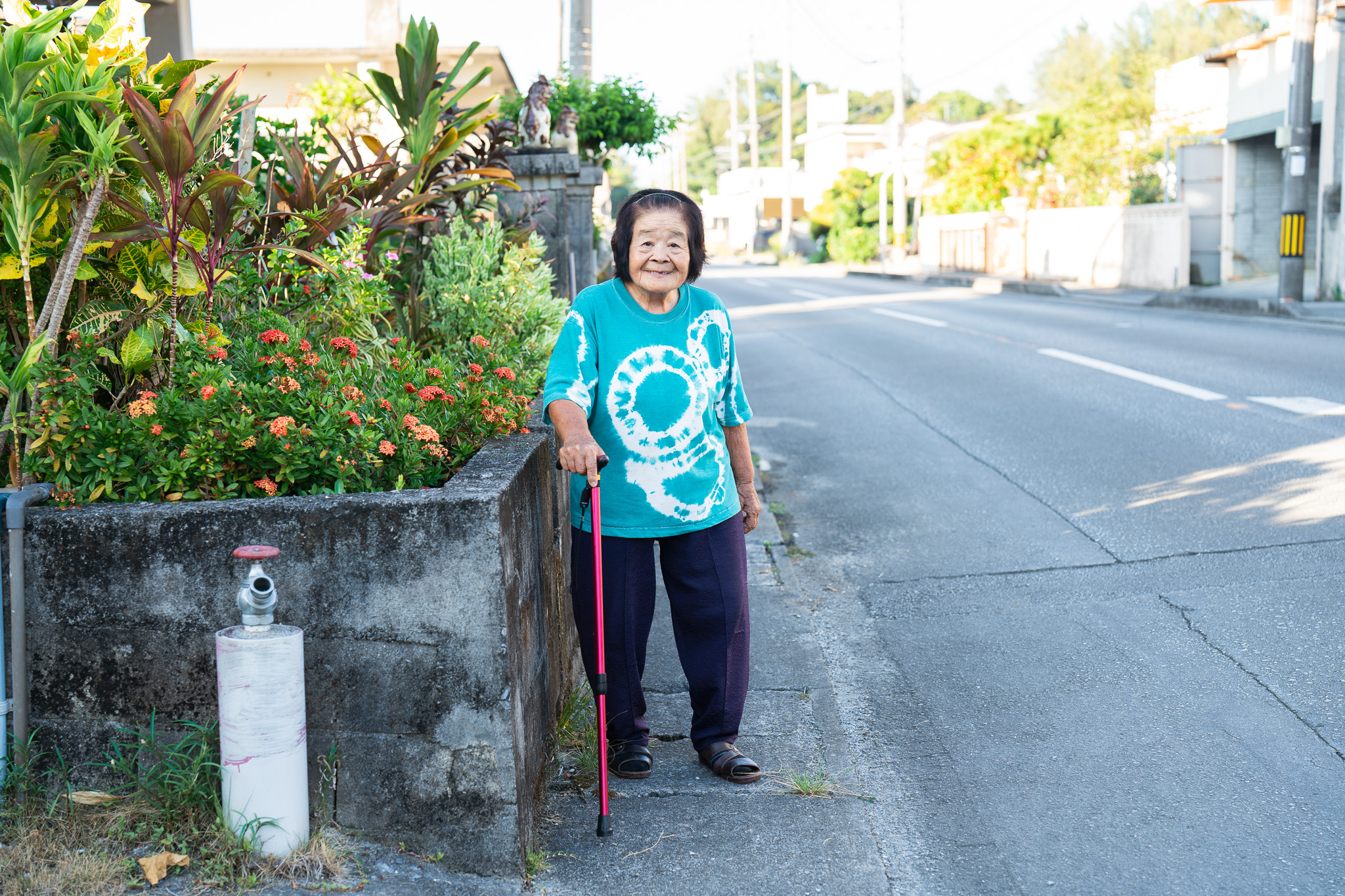 紹介報告！沖縄で人気のインフルエンサーおばあちゃんに使っていただけました！