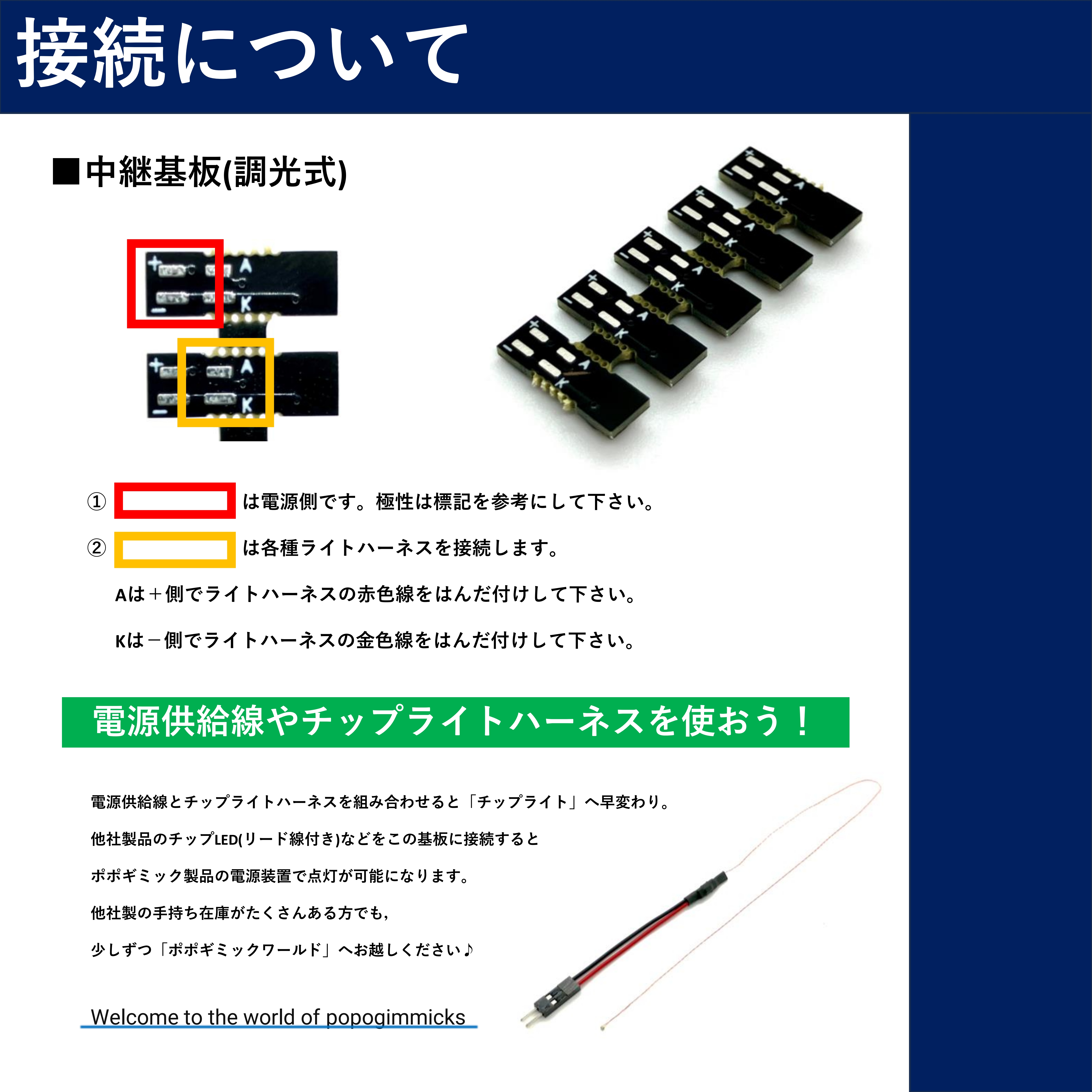 解説：中継基板について
