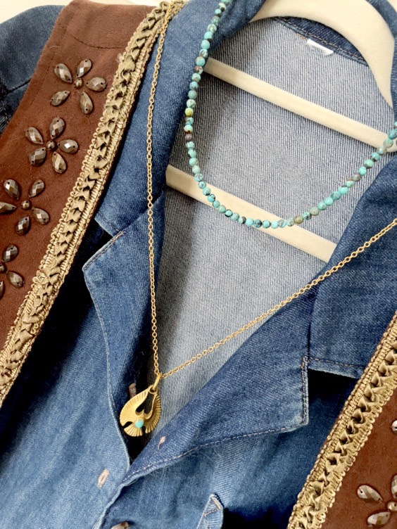 denim×Turquoise　どこまでも愛されるターコイズはデニムと共に・・・✨