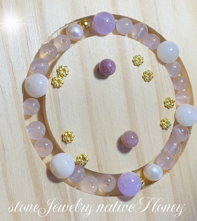 【お客様アイテム】オーダーメイドブレスレット✨大切な方への贈り物🎁✨