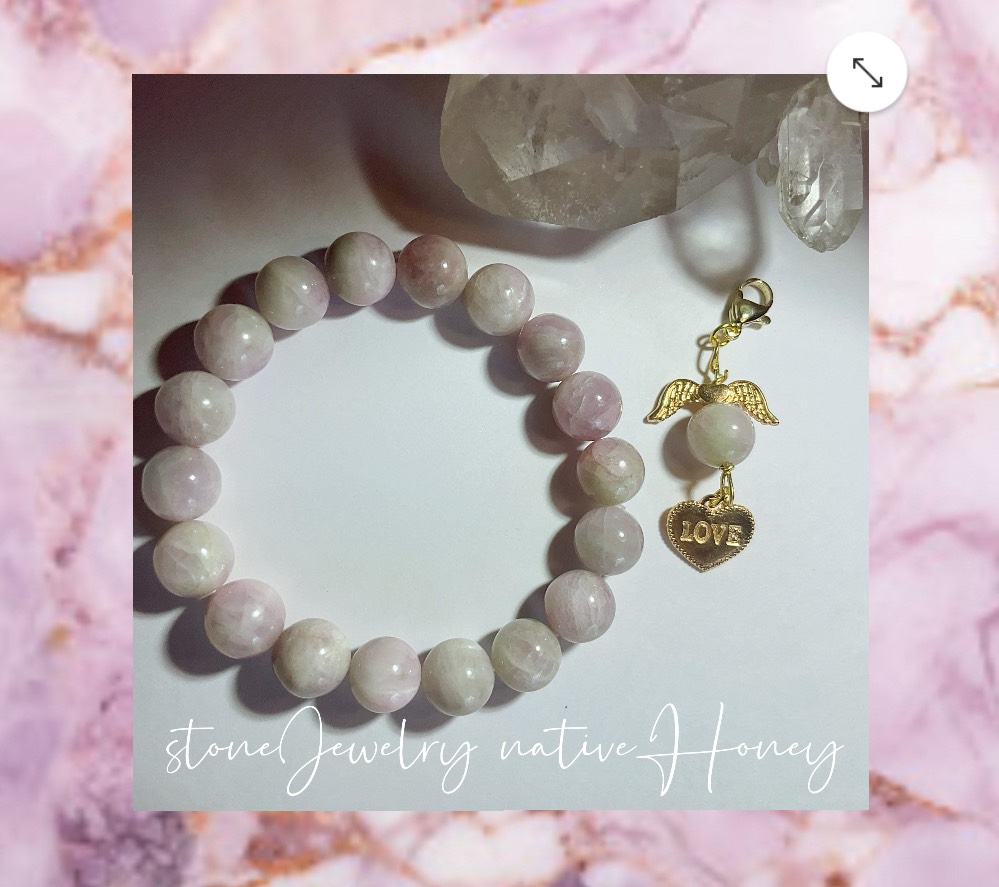 ✨新作✨nativeHONEY【423】marbleDesign 天然石ブレスレット
