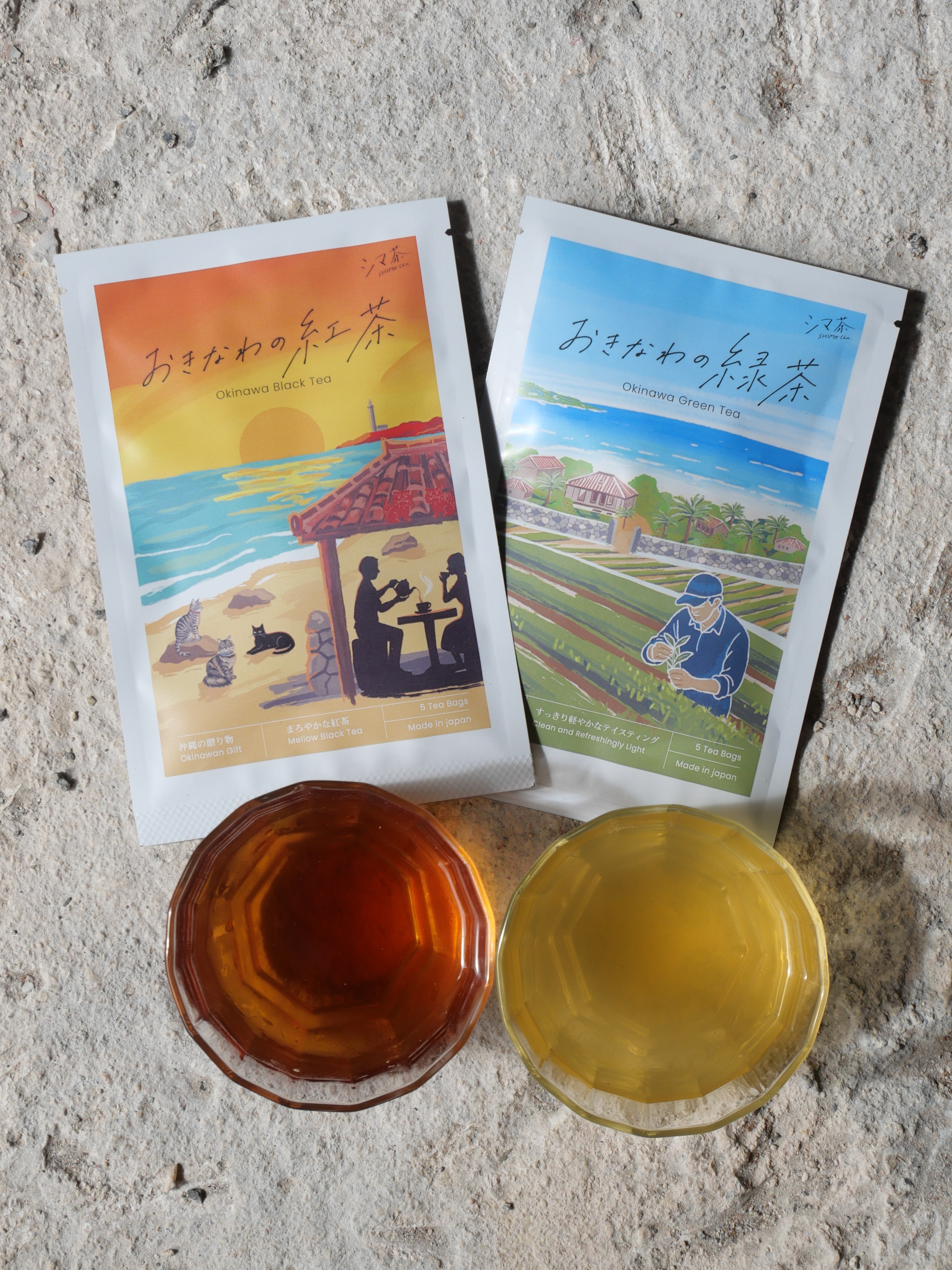◎【新発売】おきなわの緑茶・紅茶のお知らせ