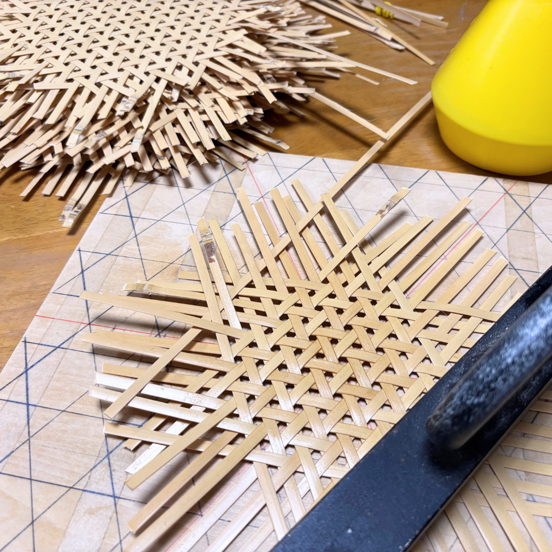 ポットマット製作中
