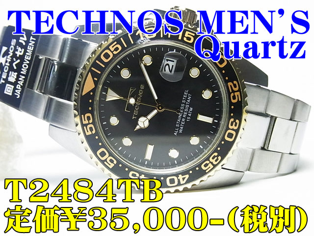 TECHNOS(テクノス) MEN'S T2484TB 定価￥35,000-(税別) 
