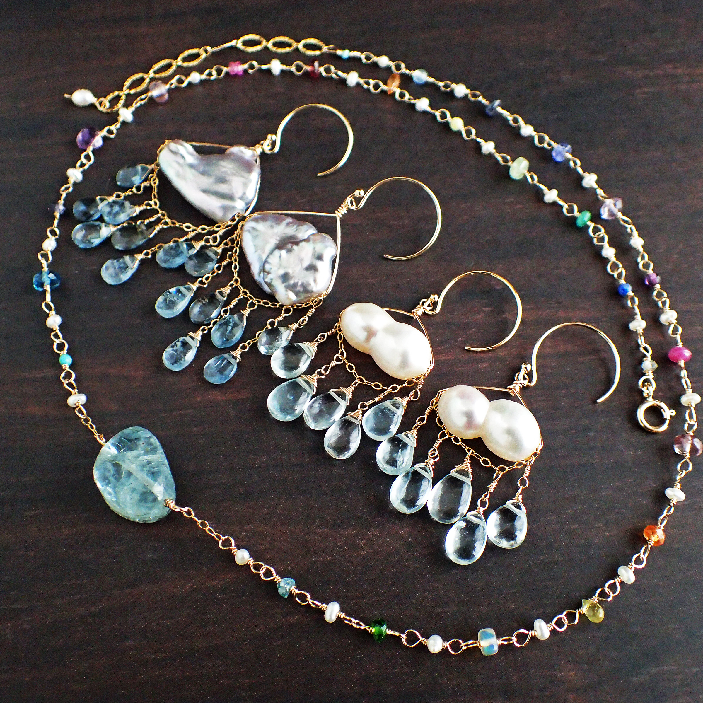 新しいアクアマリンで