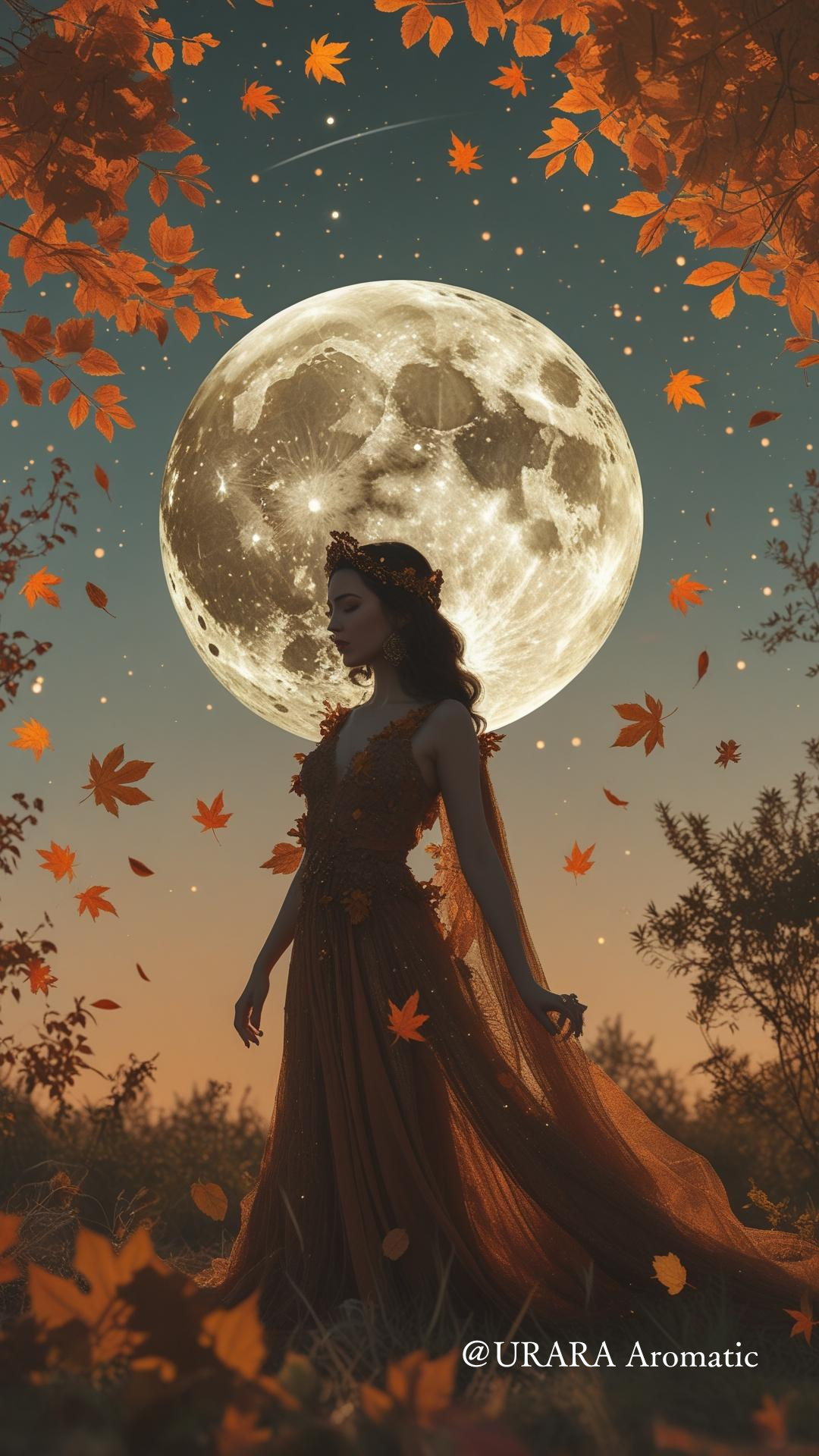 公式LINEにて、URARAオリジナルの女神スマホ待ち受け＋満月新月メッセージ配信いたします＾＾