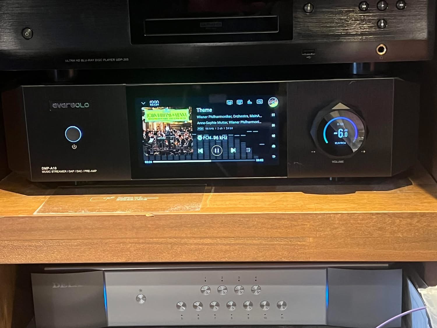 Eversolo DMP-A10とZidoo UHD8000納品
