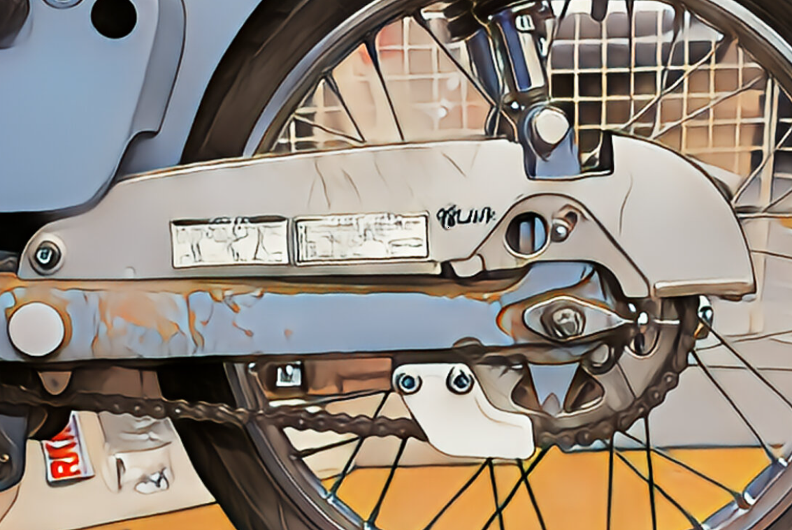 カブのチェーン調整方法:初心者向けガイド