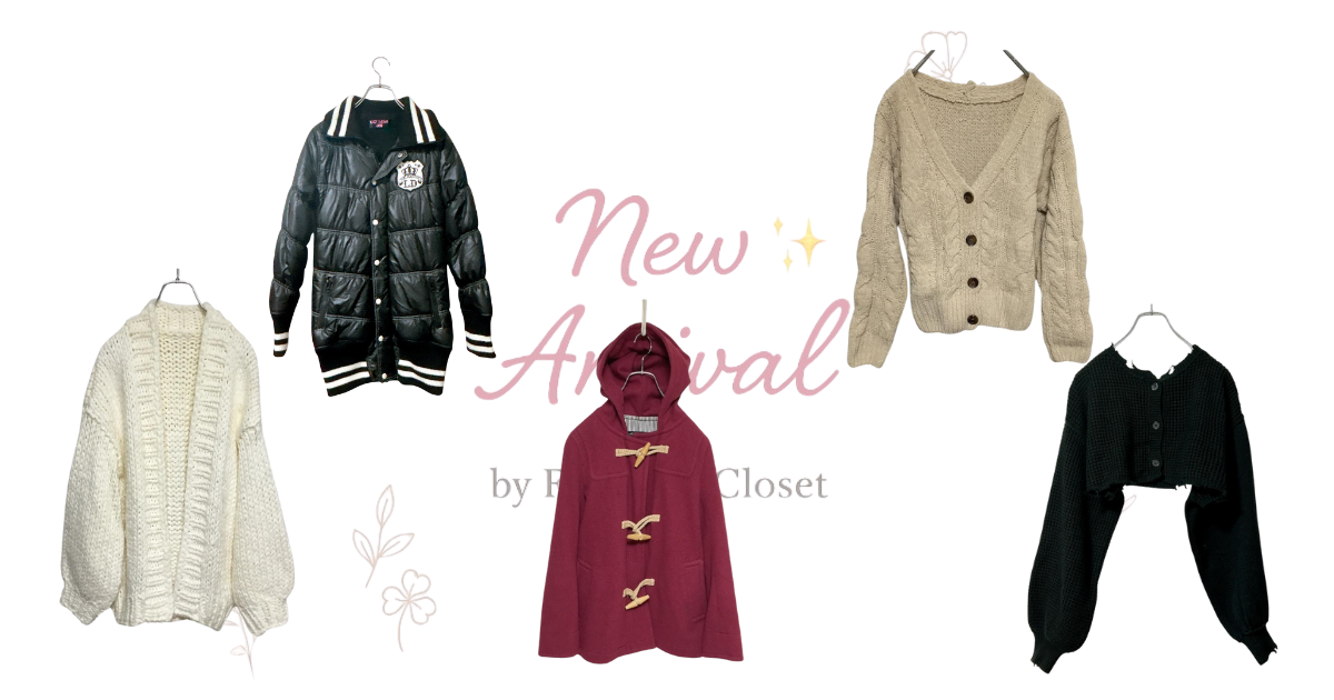 ナチュラルにかわいく🍂FLclover Closet 秋の新入荷