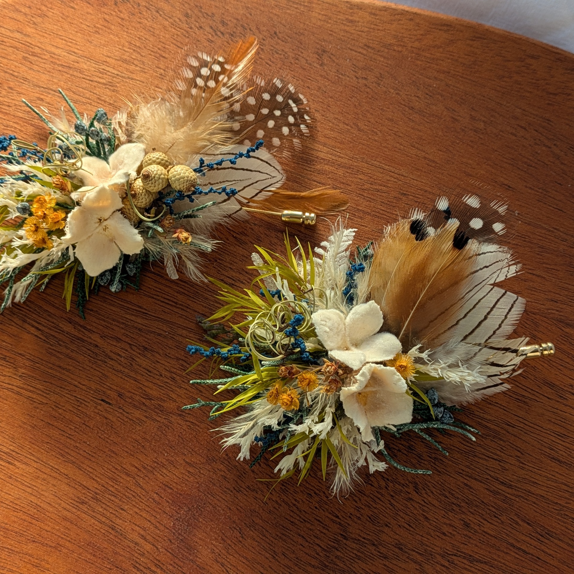 【卒園式・卒業式】親子お揃い♪フラワーコサージュ