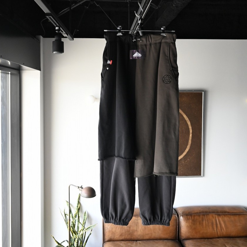 Leh(レー)履くだけで玄人になれるLayered Wide Track Pants