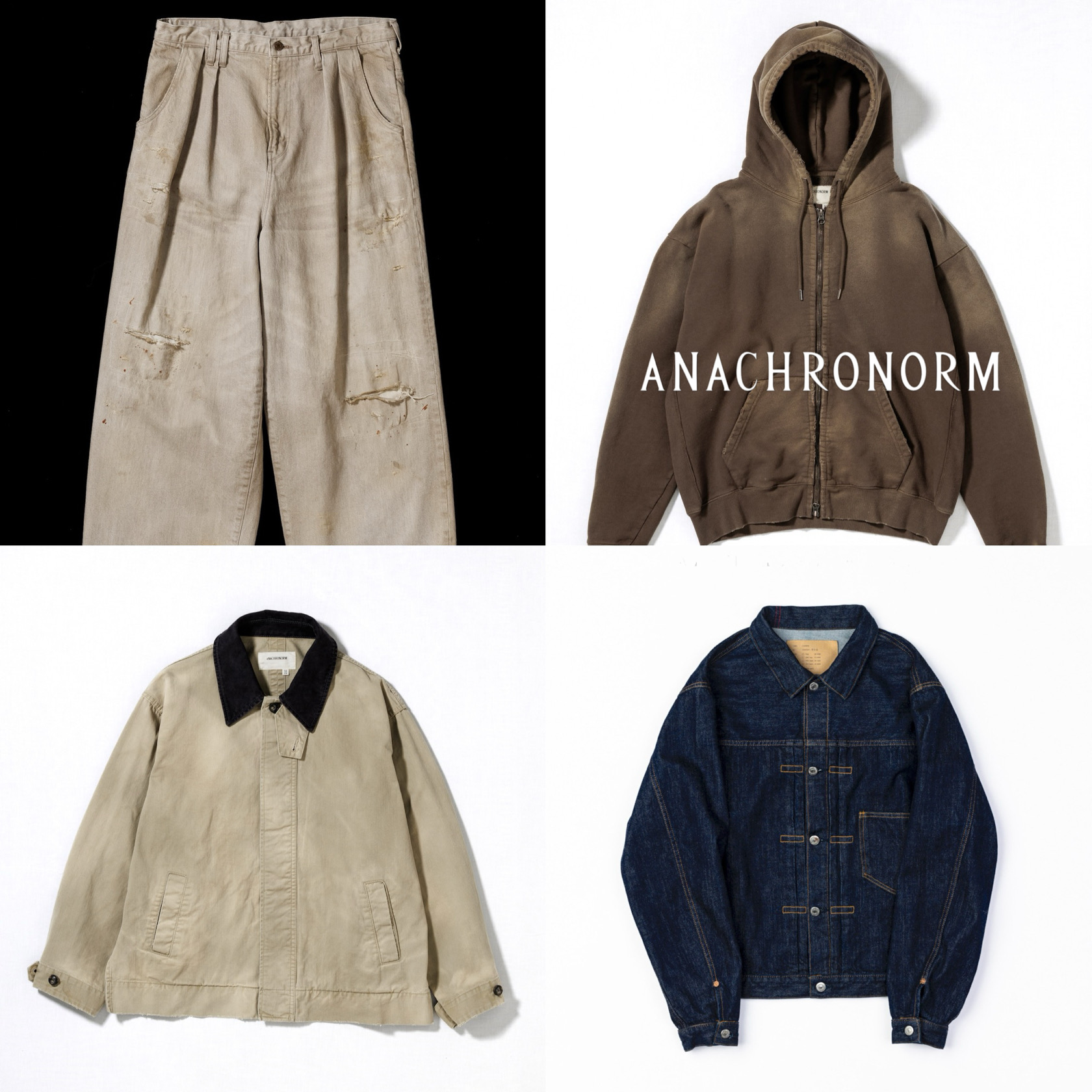 ANACHRONORM(アナクロノーム)26AW 発売予定品公開スタート