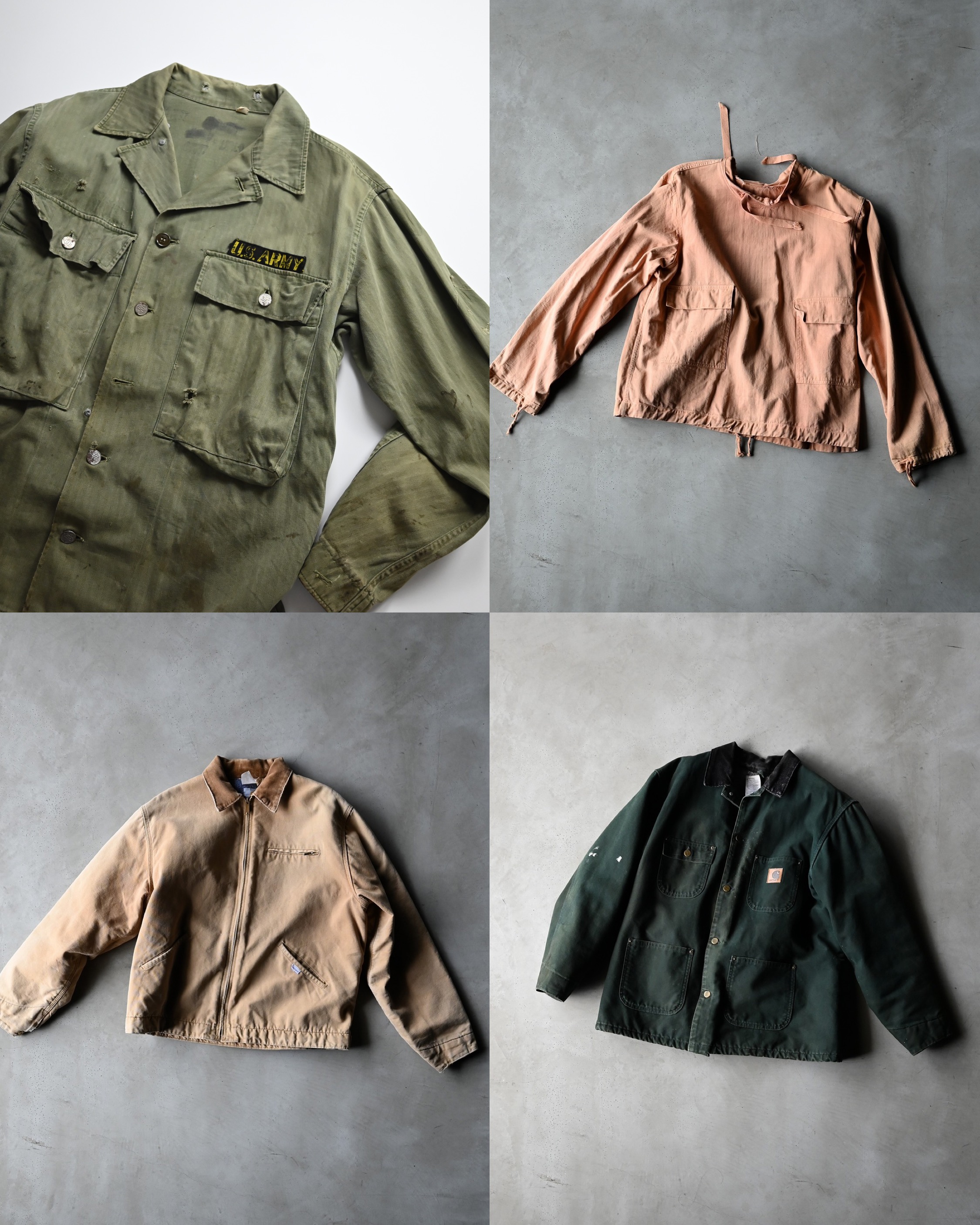 VINTAGE(ヴィンテージ)part2半年ぶりの入荷！カーハート、USNAVY、M43