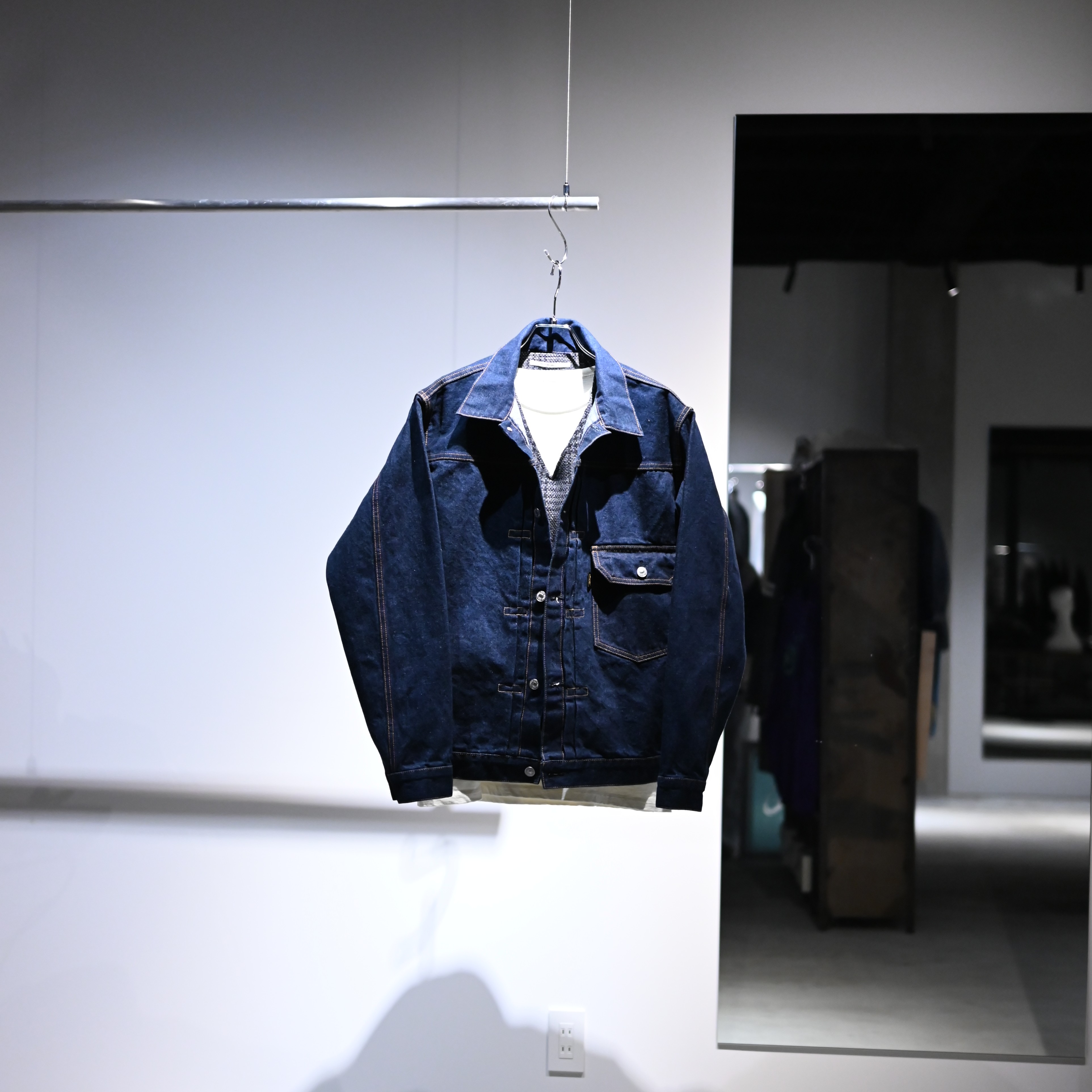 AUBERGE 、デニムジャケットBiological（生物由来）Organic（オーガニック）