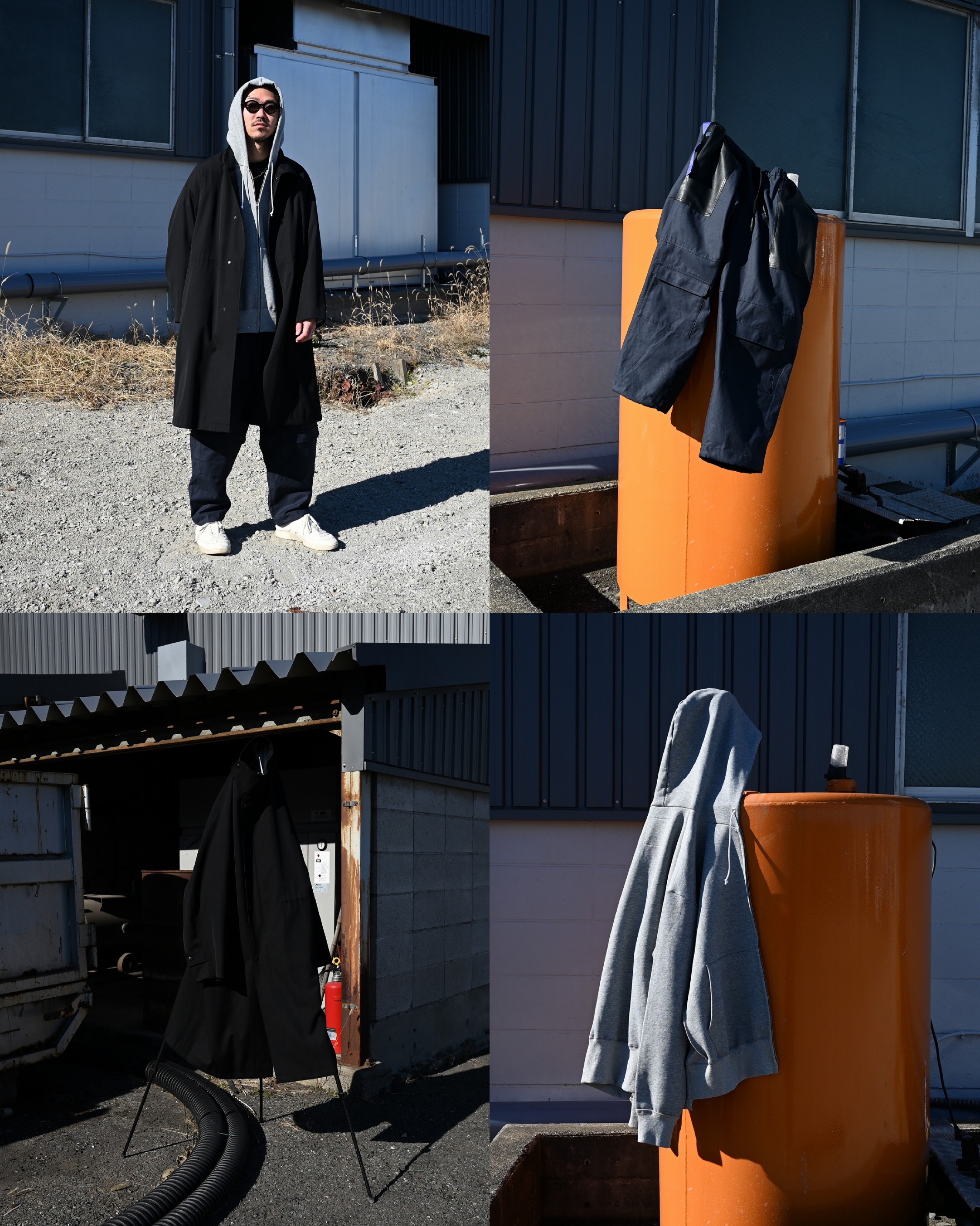 product twelve Coat、UNTRACE / 190　コーディネート解説