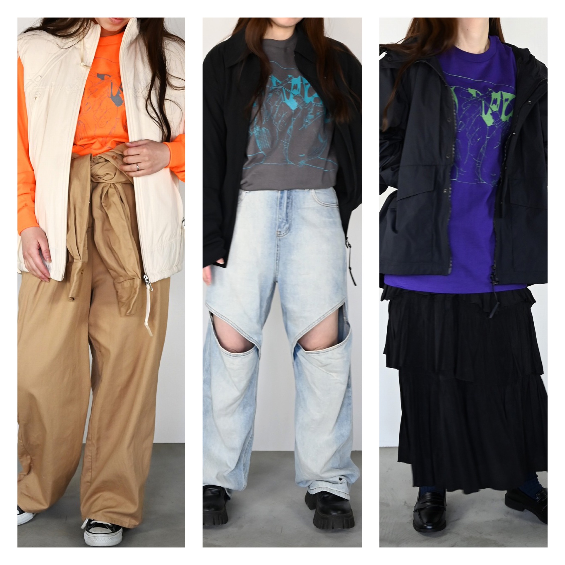 Product Twelve、【GANKO✖MaoSimmons L/S TEE】レディーススタイル