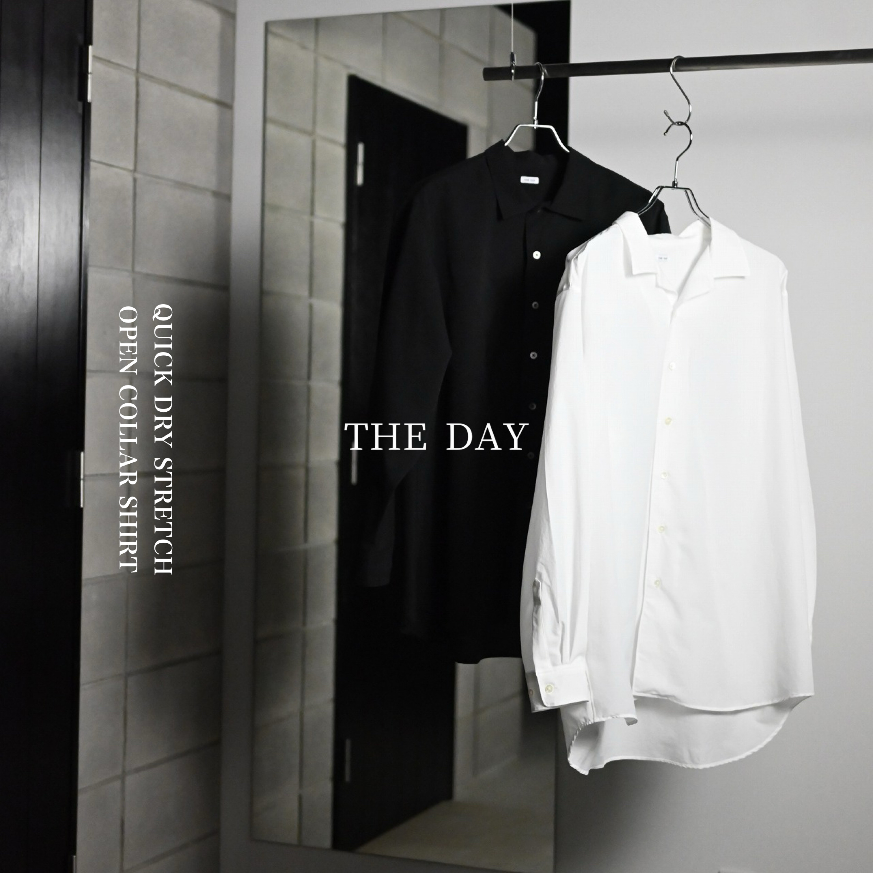 夏を快適に過ごすためのシャツ THEDAY(ザデイ）