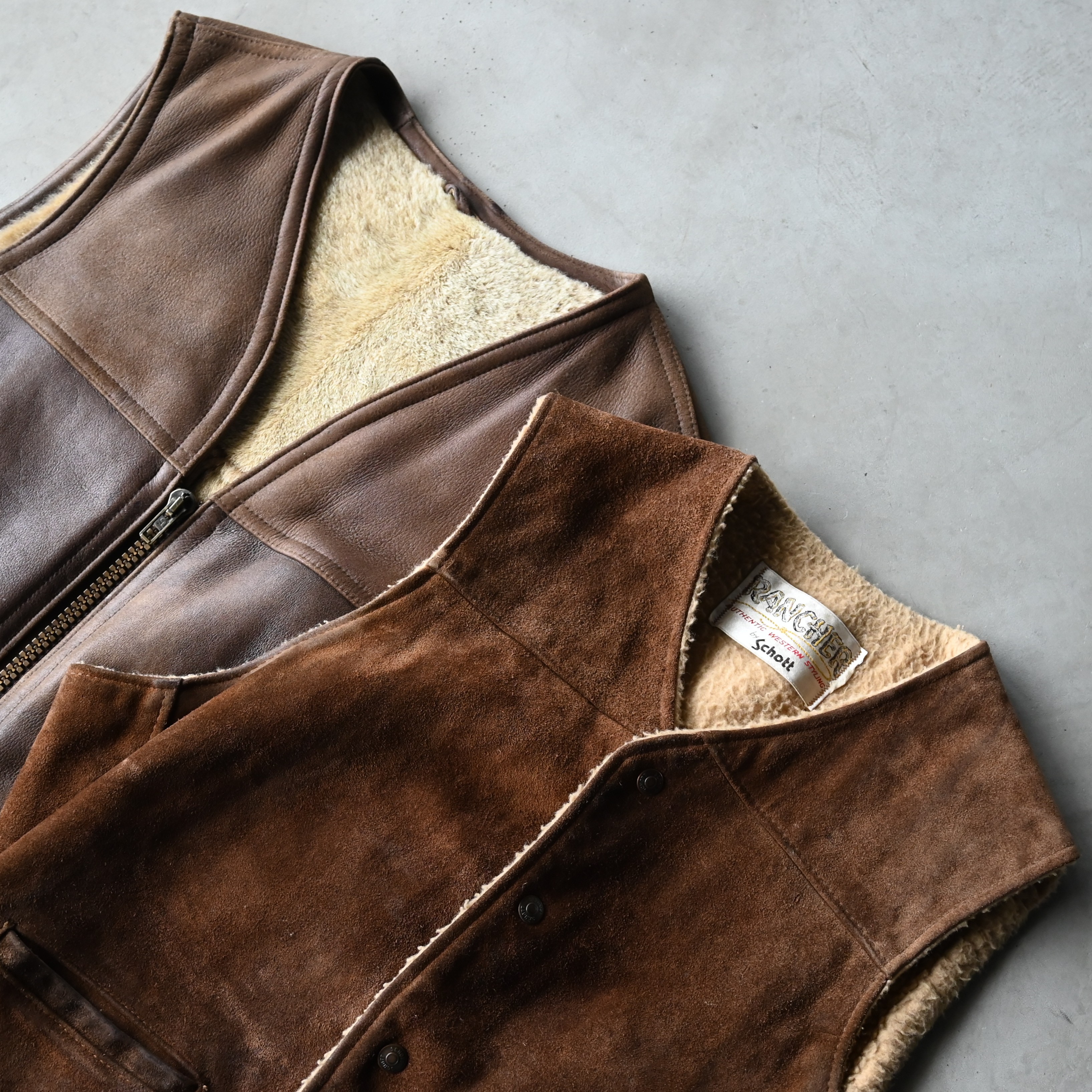 VINTAGE(ヴィンテージ)普遍的かつ今ならトレンドの先を行くレザーベスト