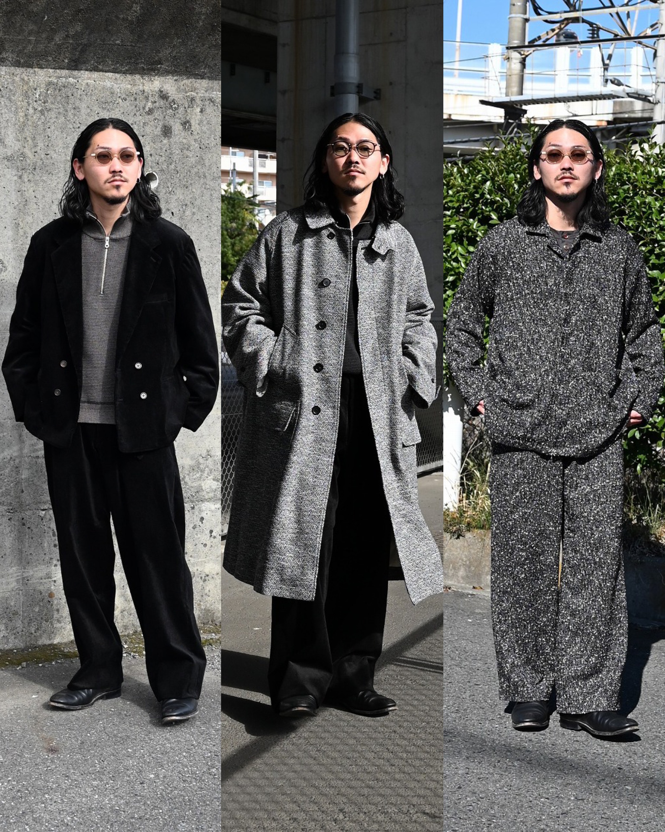 INTERIM(インテリム)25AWコーディネート特集 3LOOK VOL2