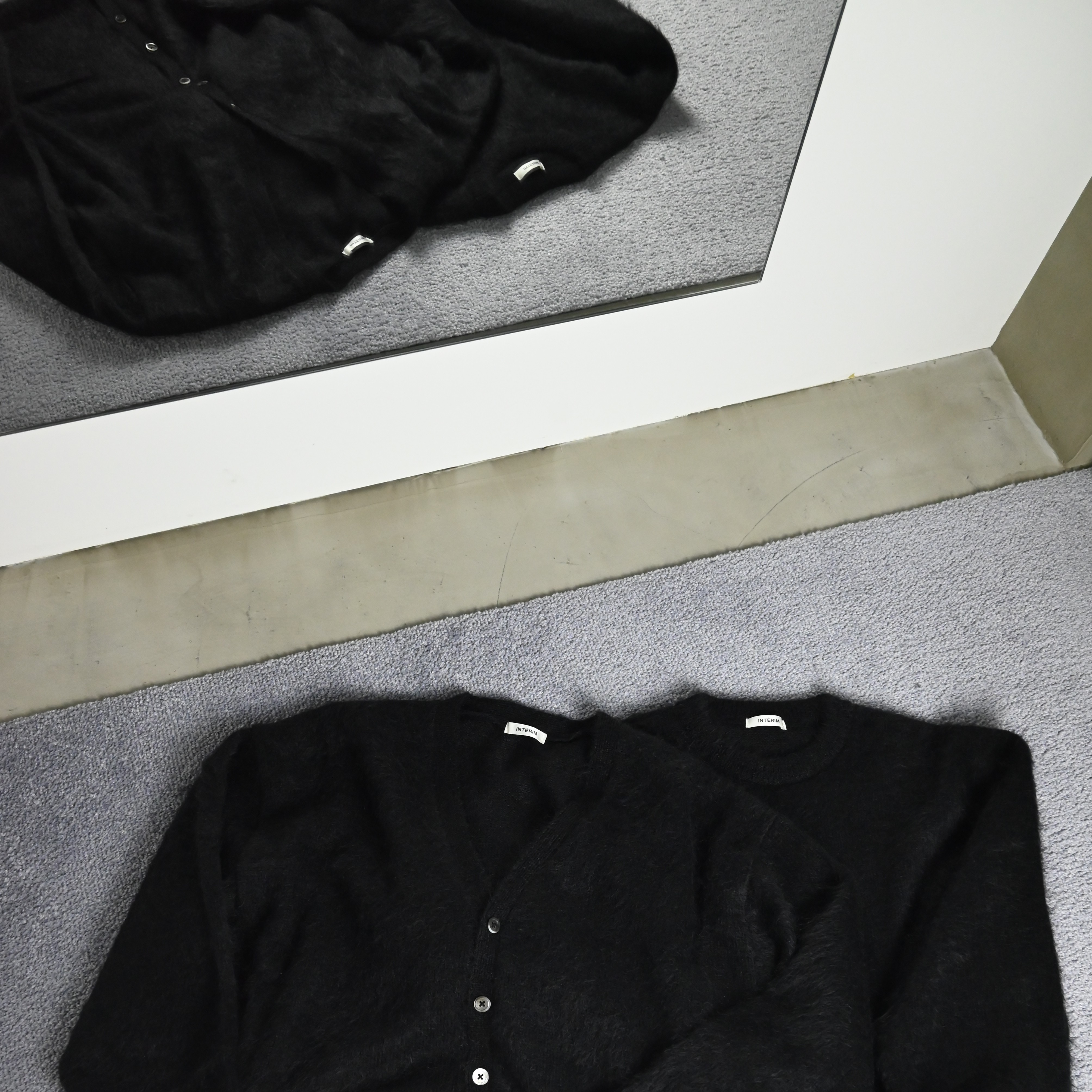 INTERIM(インテリム)上品な大人っぽさある、けどヴィンテージも踏襲したモヘアニット