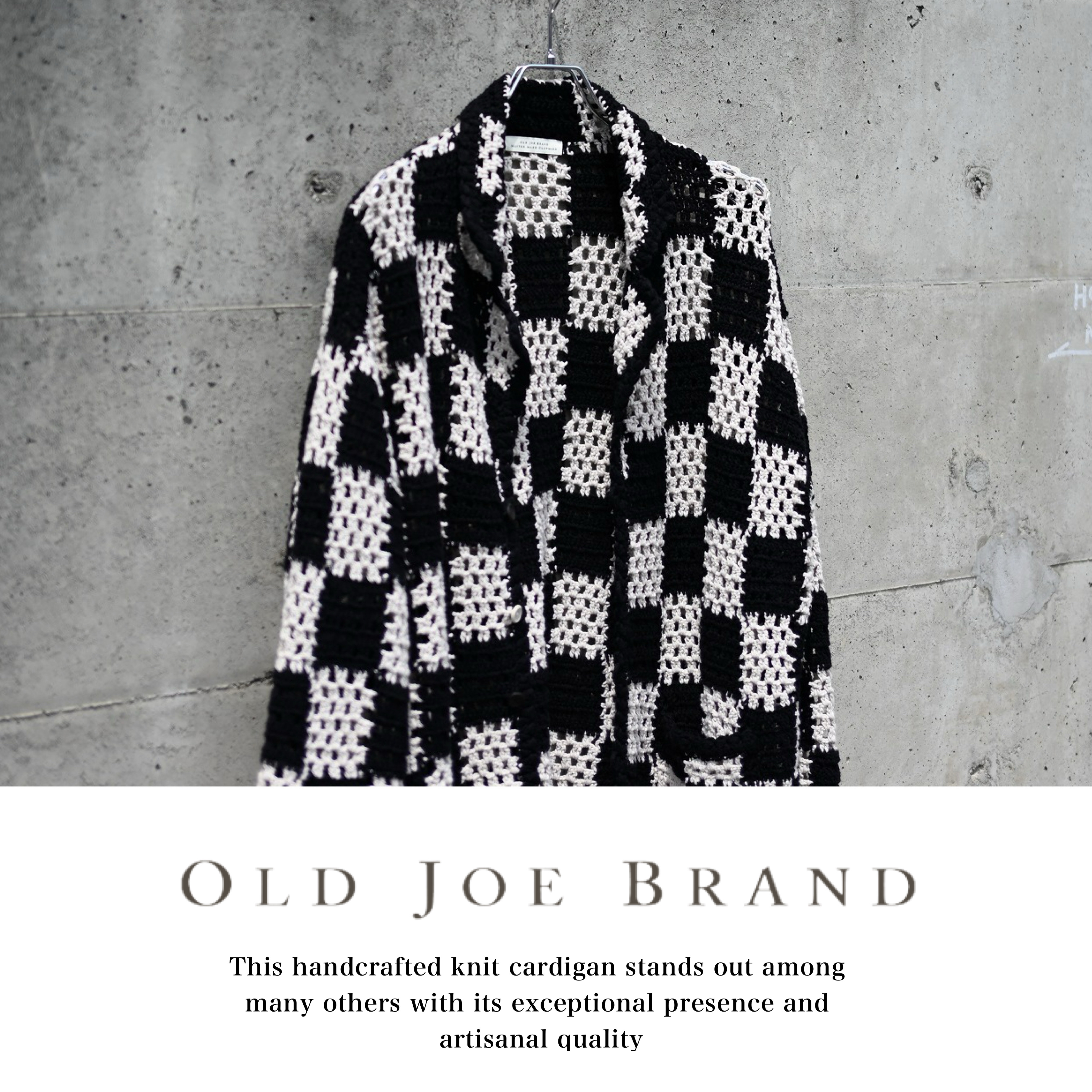 OLD JOE(オールドジョー)ハンドメイドニットの着回しコーディネート