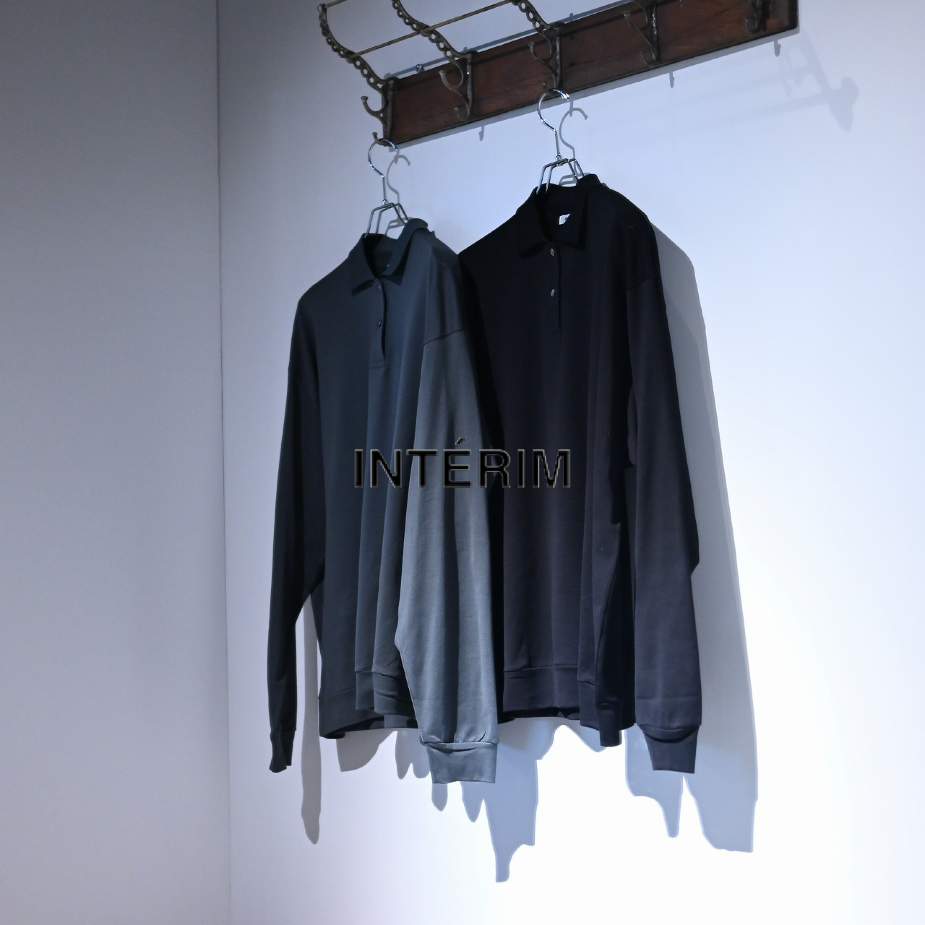 シーアイランドコットン上質な素材を贅沢に楽しめる一枚 INTERIM「ロングポロ」