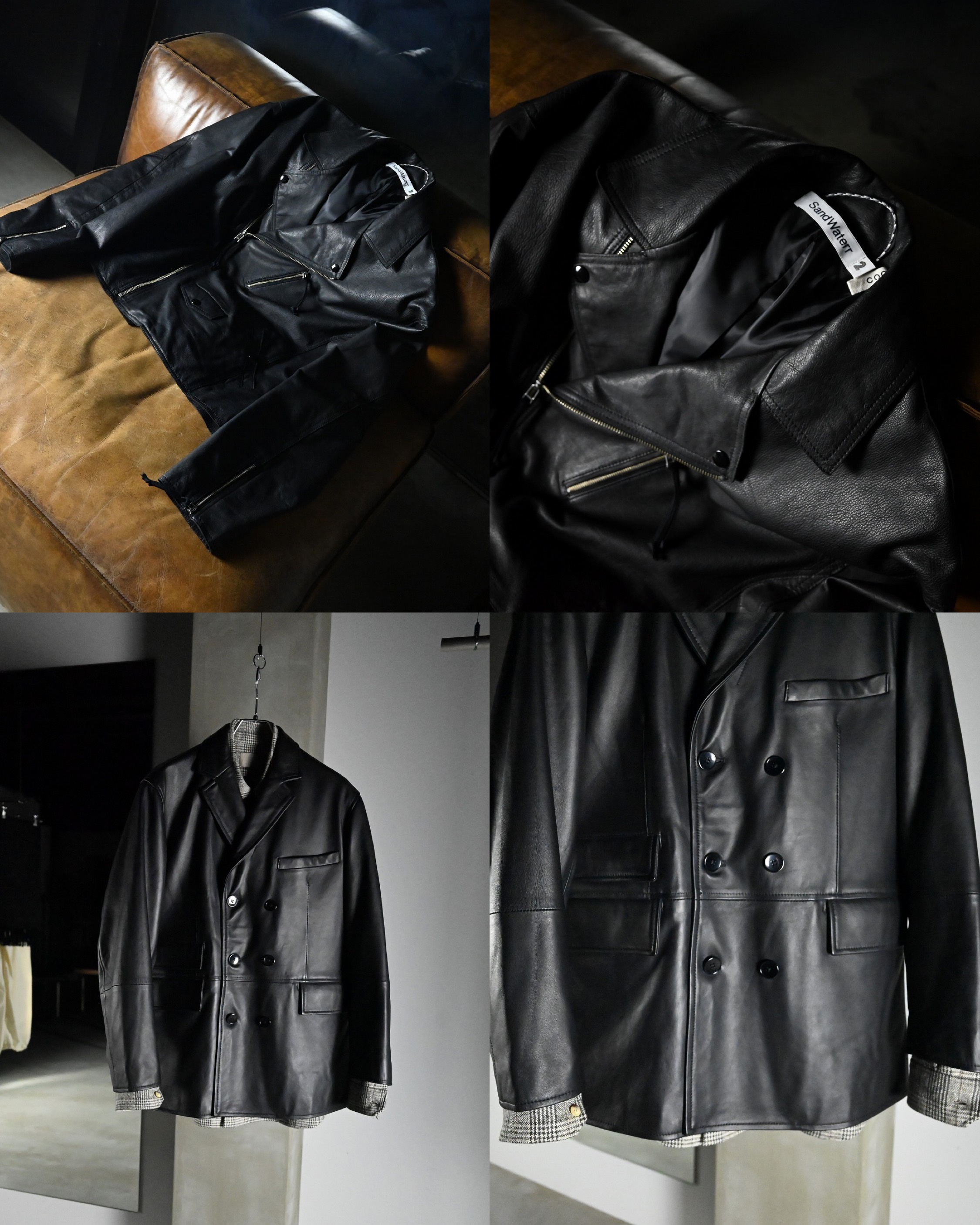 CCU(シーシーユー)から待望のレザージャケットが新入荷、着用イメージご紹介